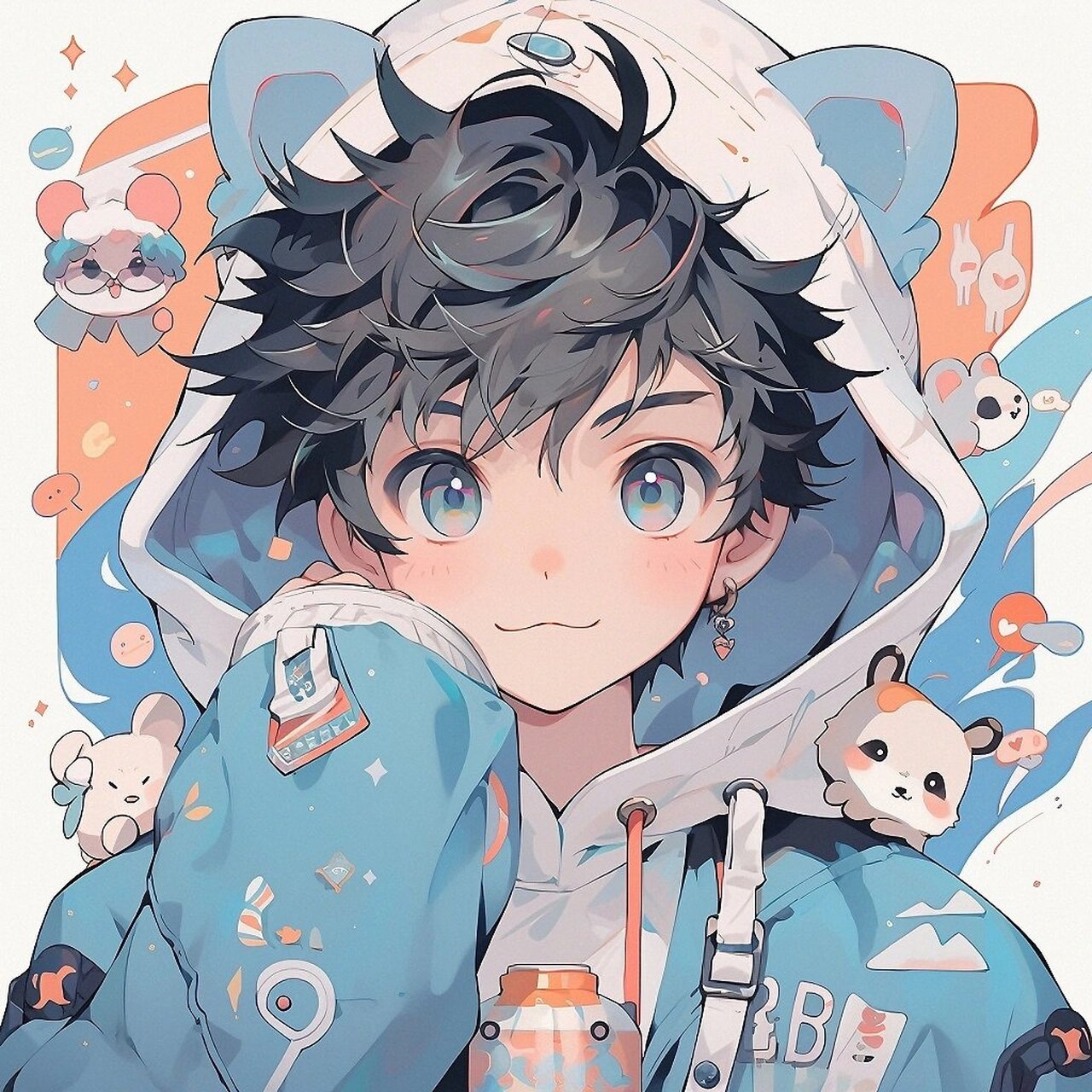 动漫男生头像丨阳光 少年,阳光,天空蓝,可爱～ 每天不一样的风格～ 我