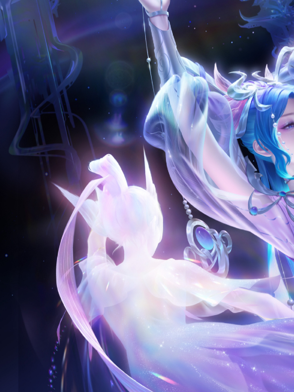 王者荣耀 貂蝉荣耀典藏 幻阙歌 高清海报 别的不说,婵姐的脸是真的能