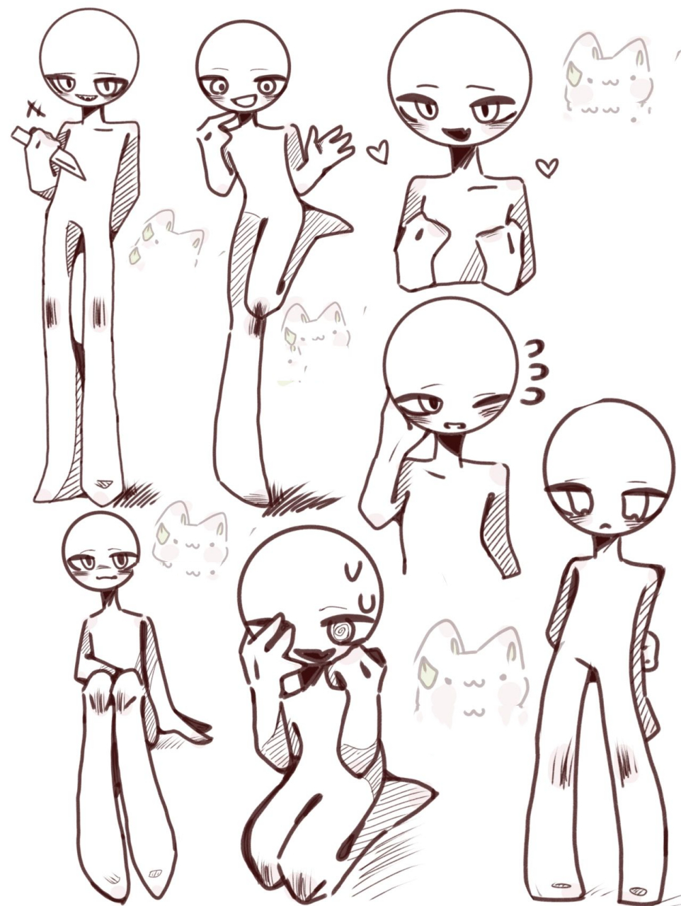 【柴设模板】 这是一篇简陋的柴设模板～ 需用自取(吱个声)不能商用!