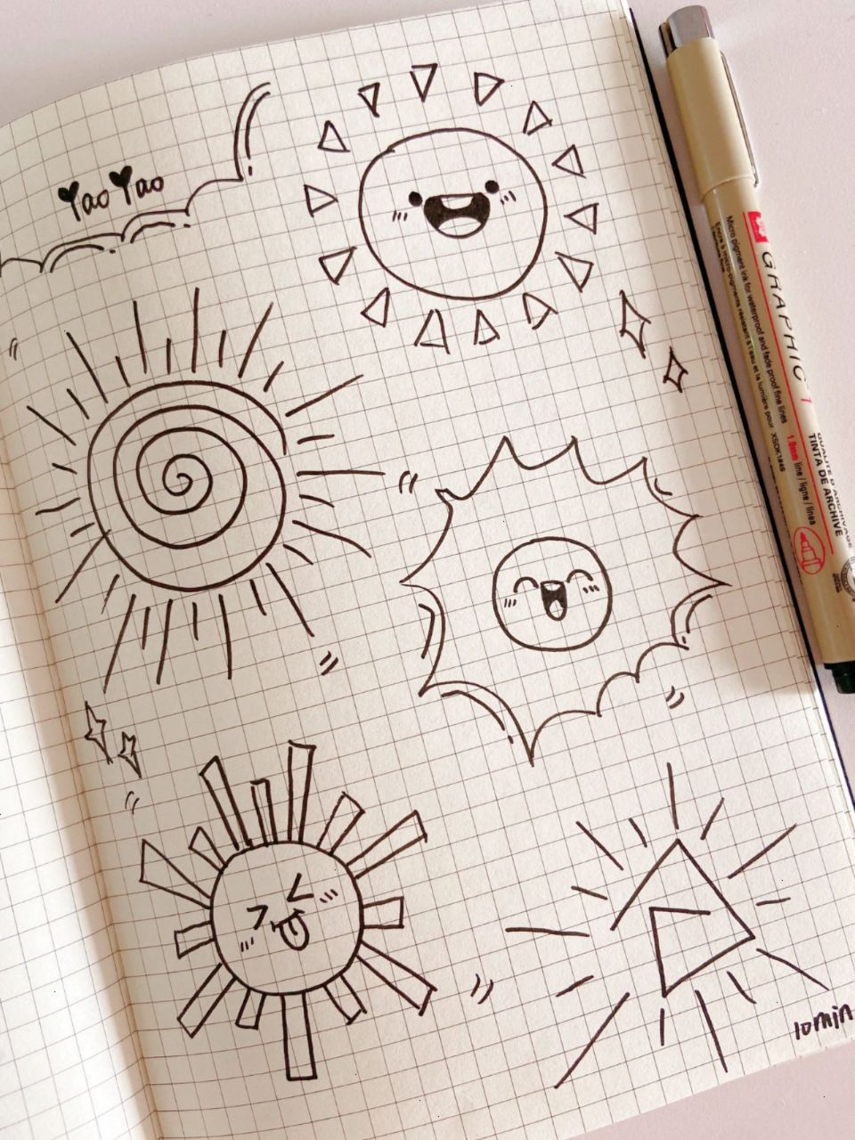 11零基础简笔画|太阳的几种画法7715 787878787878