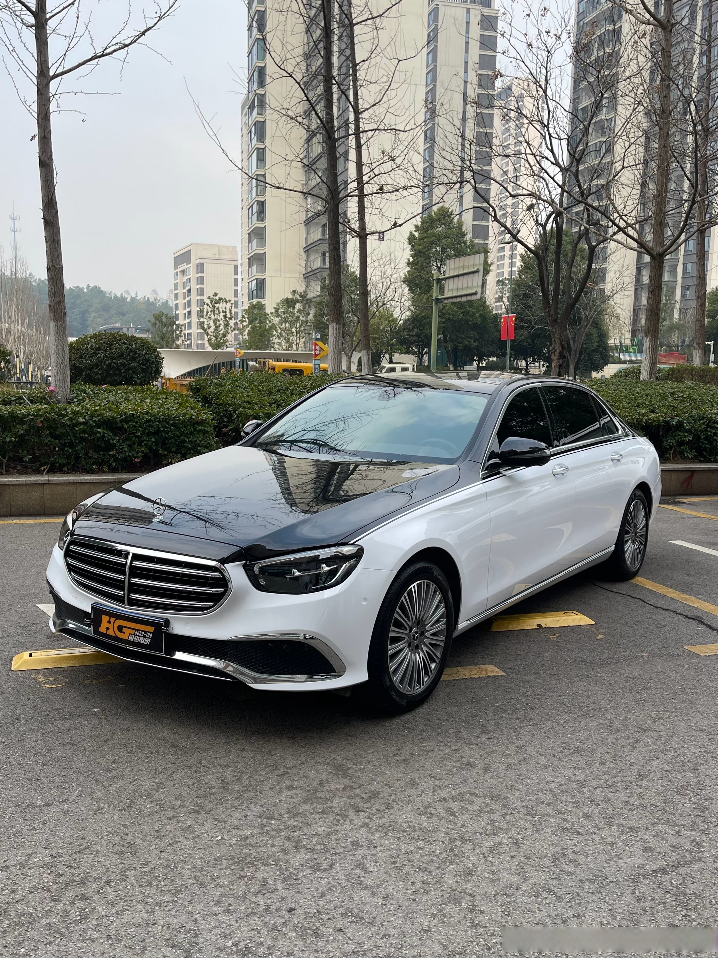 奔驰e300改色这个颜色真的闭眼冲