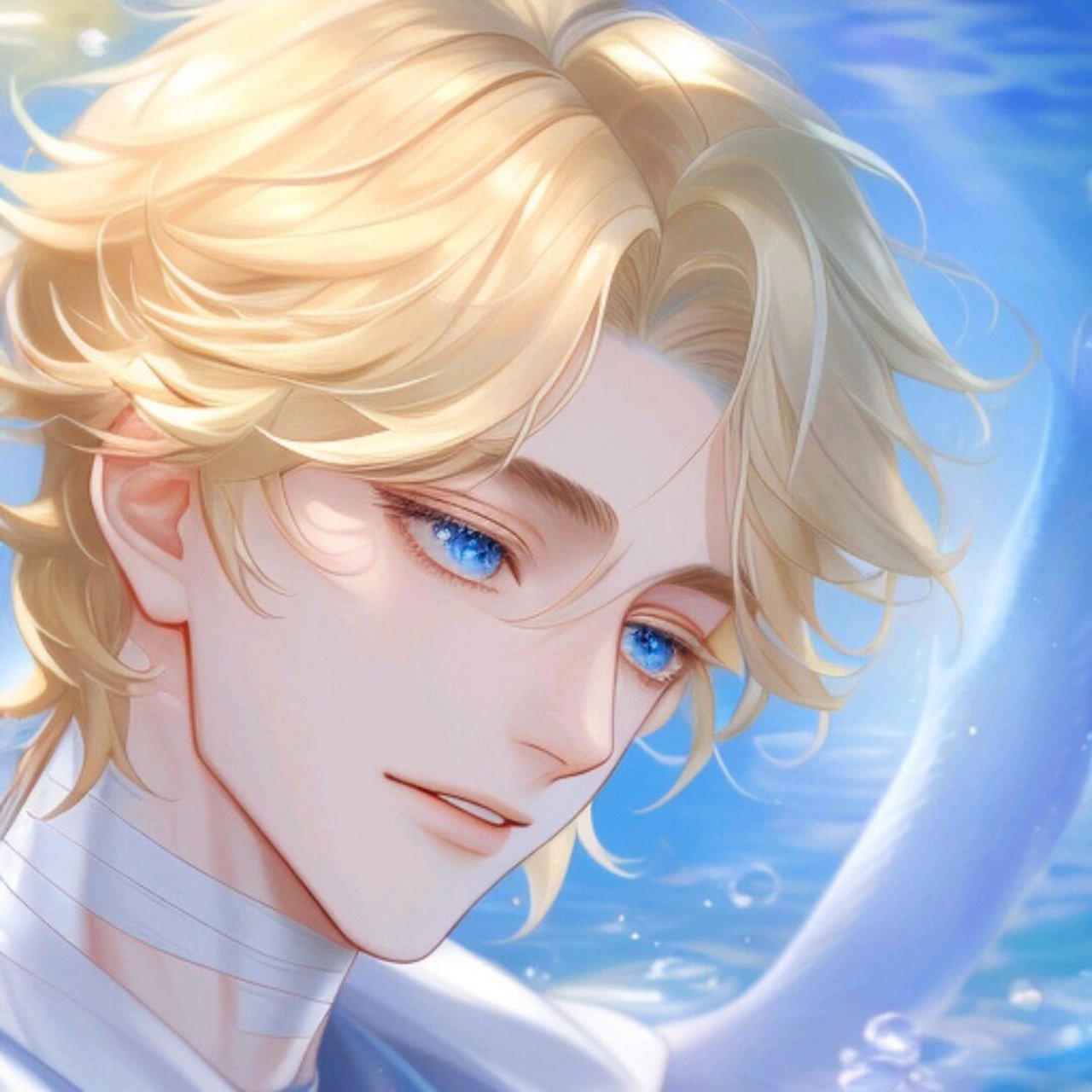 glow男头像|人鱼系列