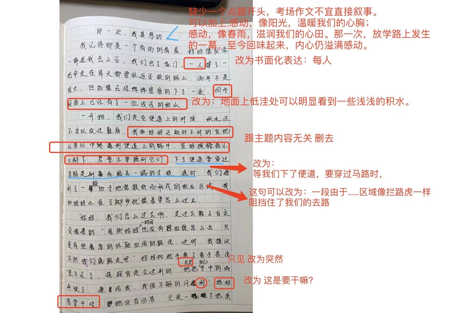 扫描作文自动批改怎么操作的=扫描作文自动批改怎么操作的啊