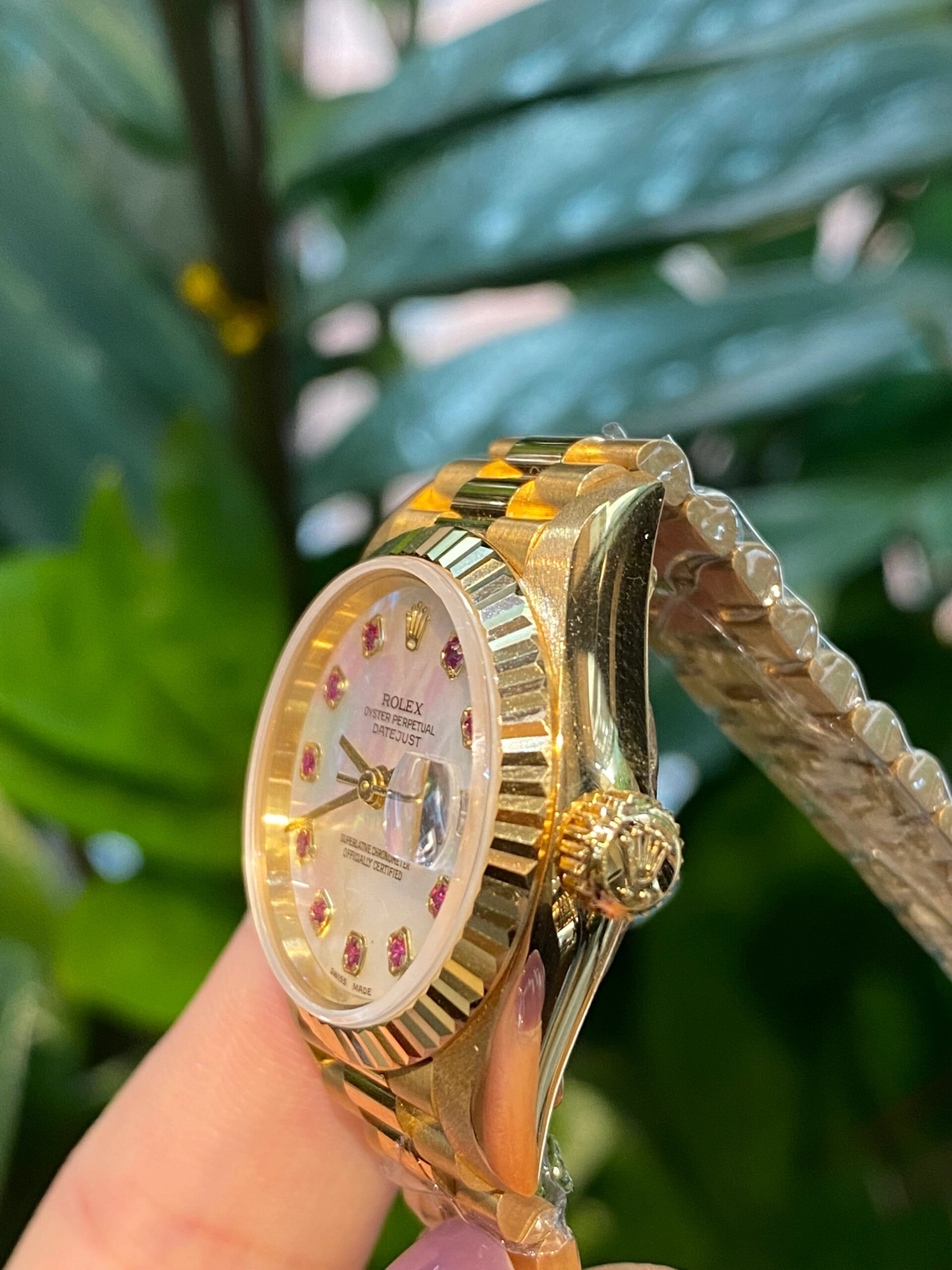 rolex劳力士 69178贝壳面 劳力士rolex69178 贝壳面 红宝石刻度 2000