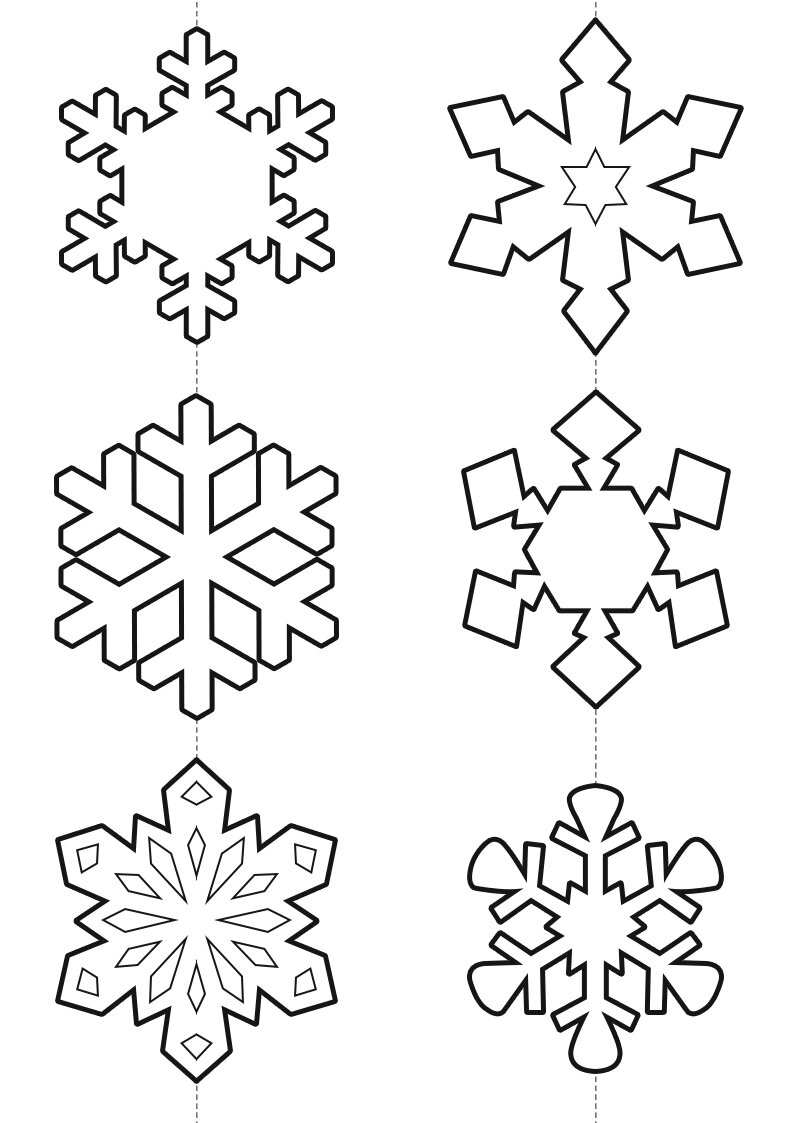 雪花怎么做手工剪纸图片