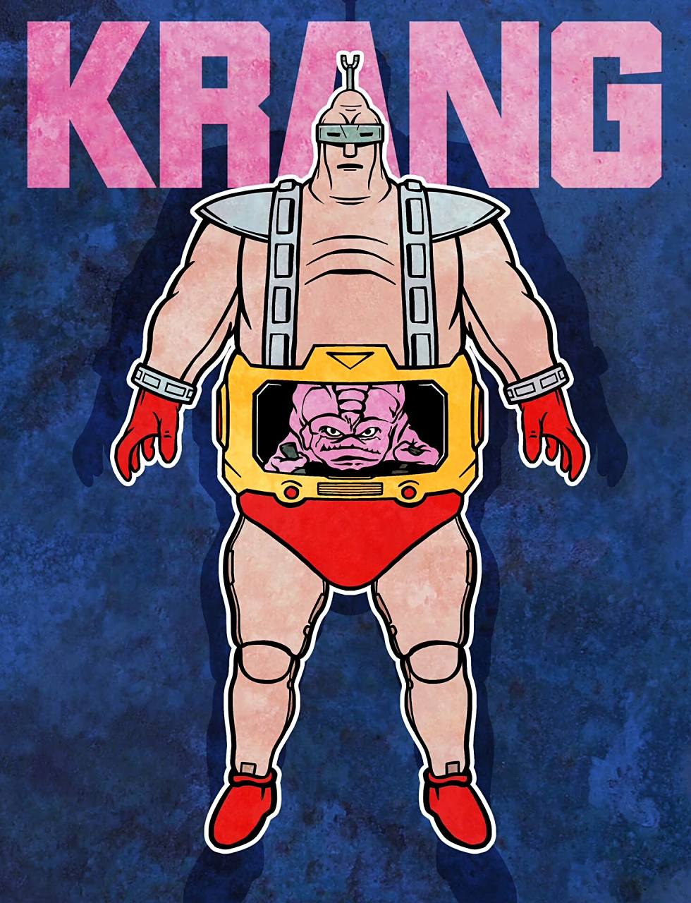 朗格from《忍者神龟》 小时候看不懂这个反派,以为代步工具才是本体