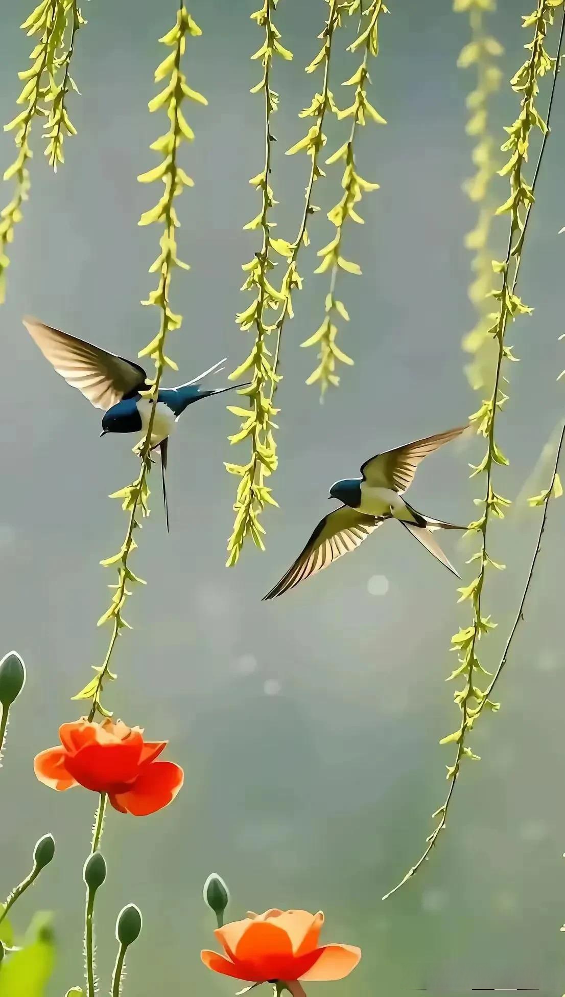 三月新春的开始,春风吹拂,好事增量,万物复苏