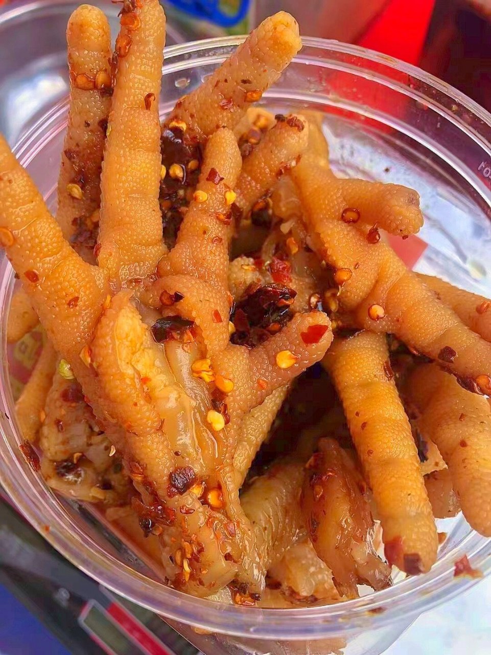 云南特色美食二中鸡脚 二中鸡脚真的是我的最爱