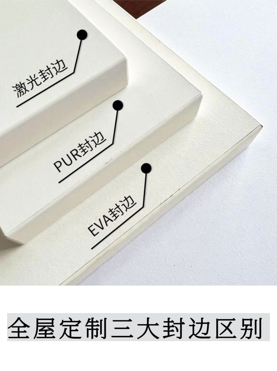 全屋定制封边:eva封边,pur封边,激光封边 98全屋定制中的板材通常会