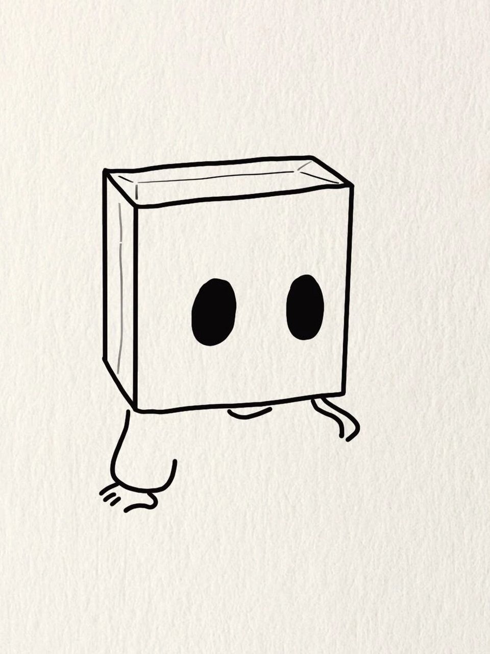 简笔画教程—木头人