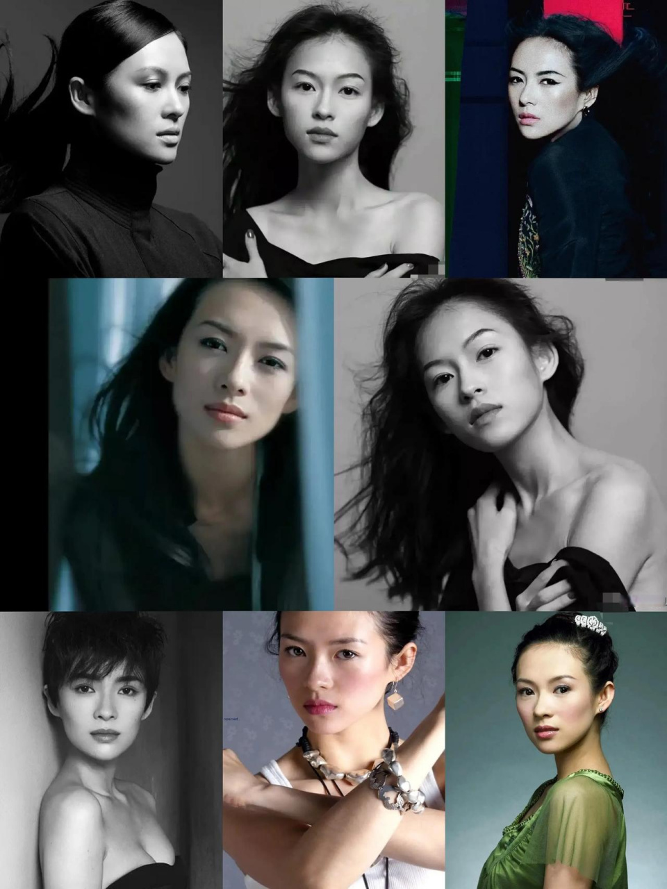 这张图片有一位是越南超模,和章子怡撞脸了,她们五官相似,连神态都像.