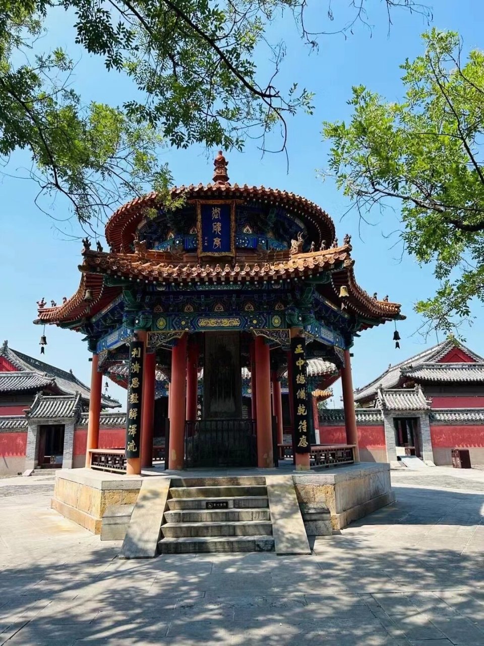 龙王庙行宫,带着孩子来的小众景点 我非常兴奋地带着孩子前往宿迁的