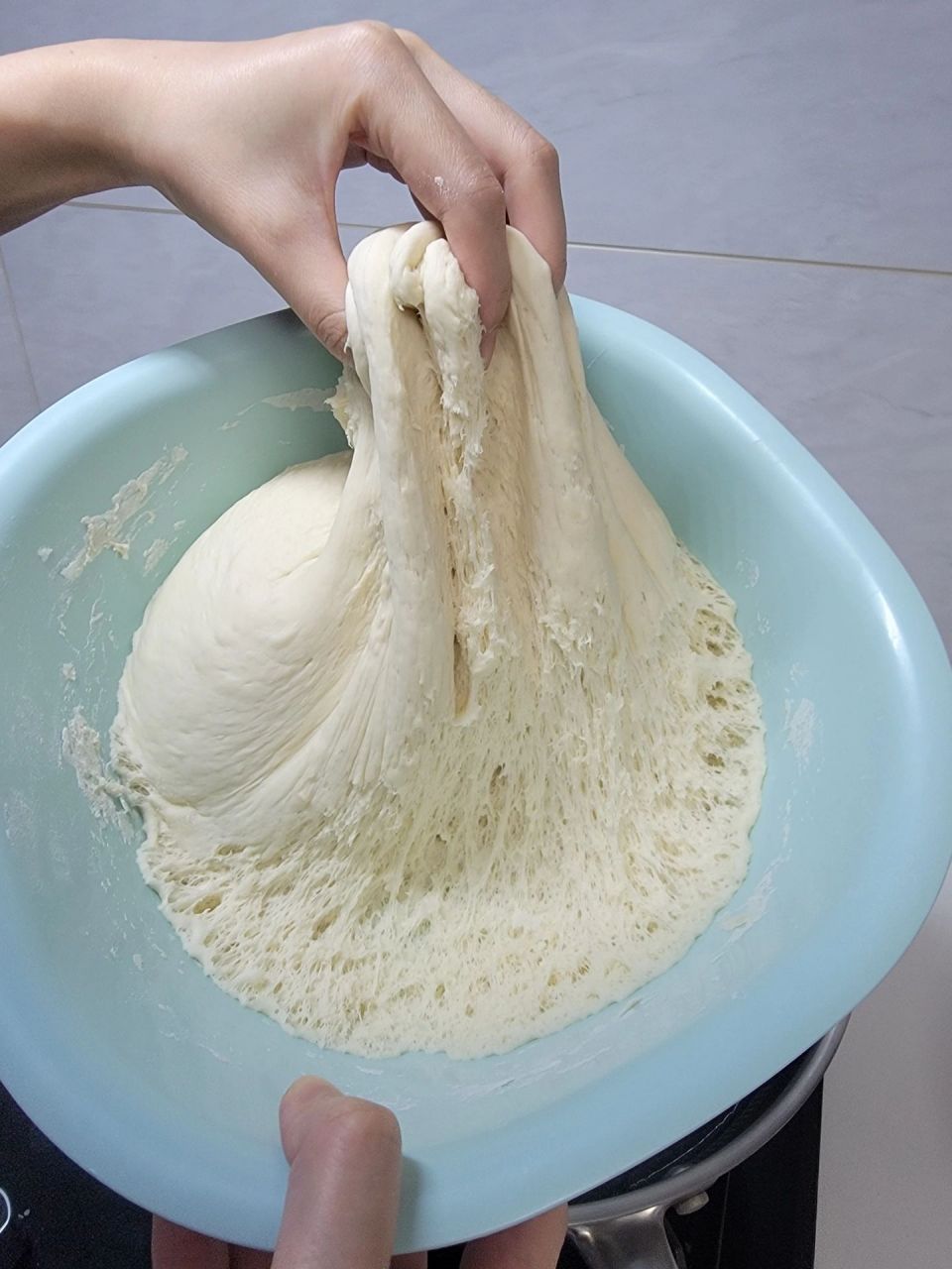 家庭版小笼包详细教程:和面,发面,拌馅 9815发面 16615准备