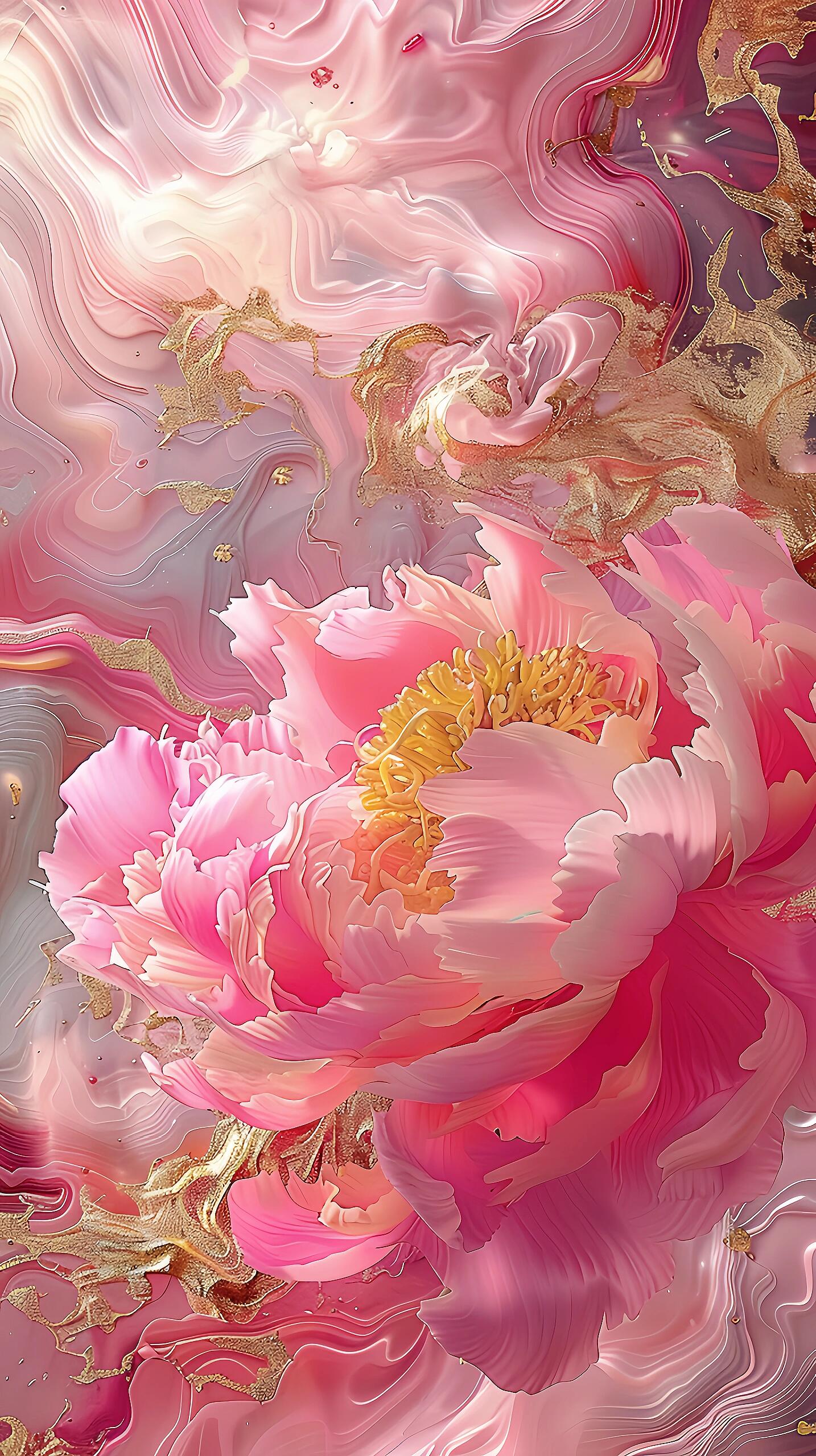2024花开富贵牡丹花