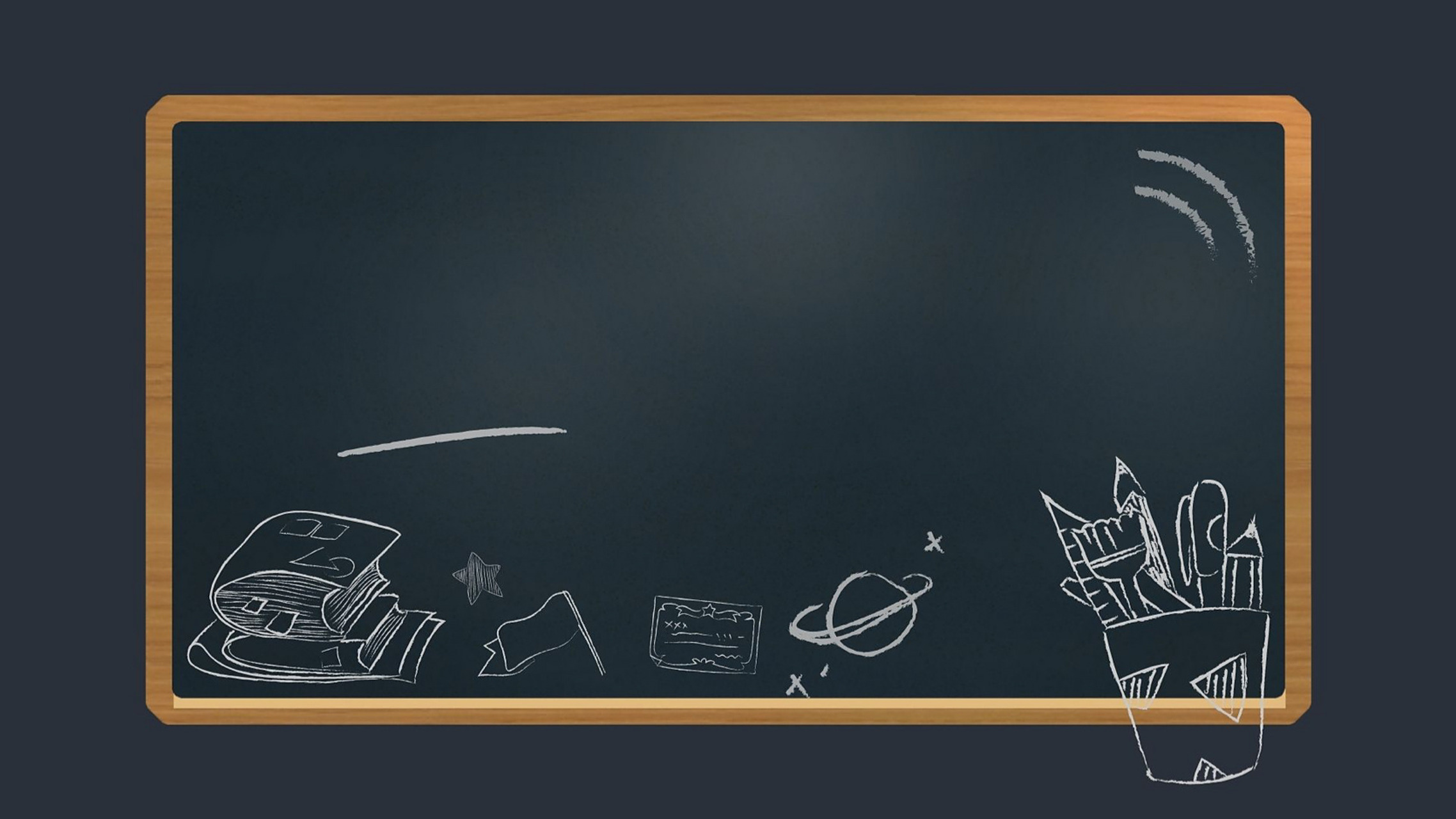 分享一波校园黑板手绘ppt背景图 需要的后台tt