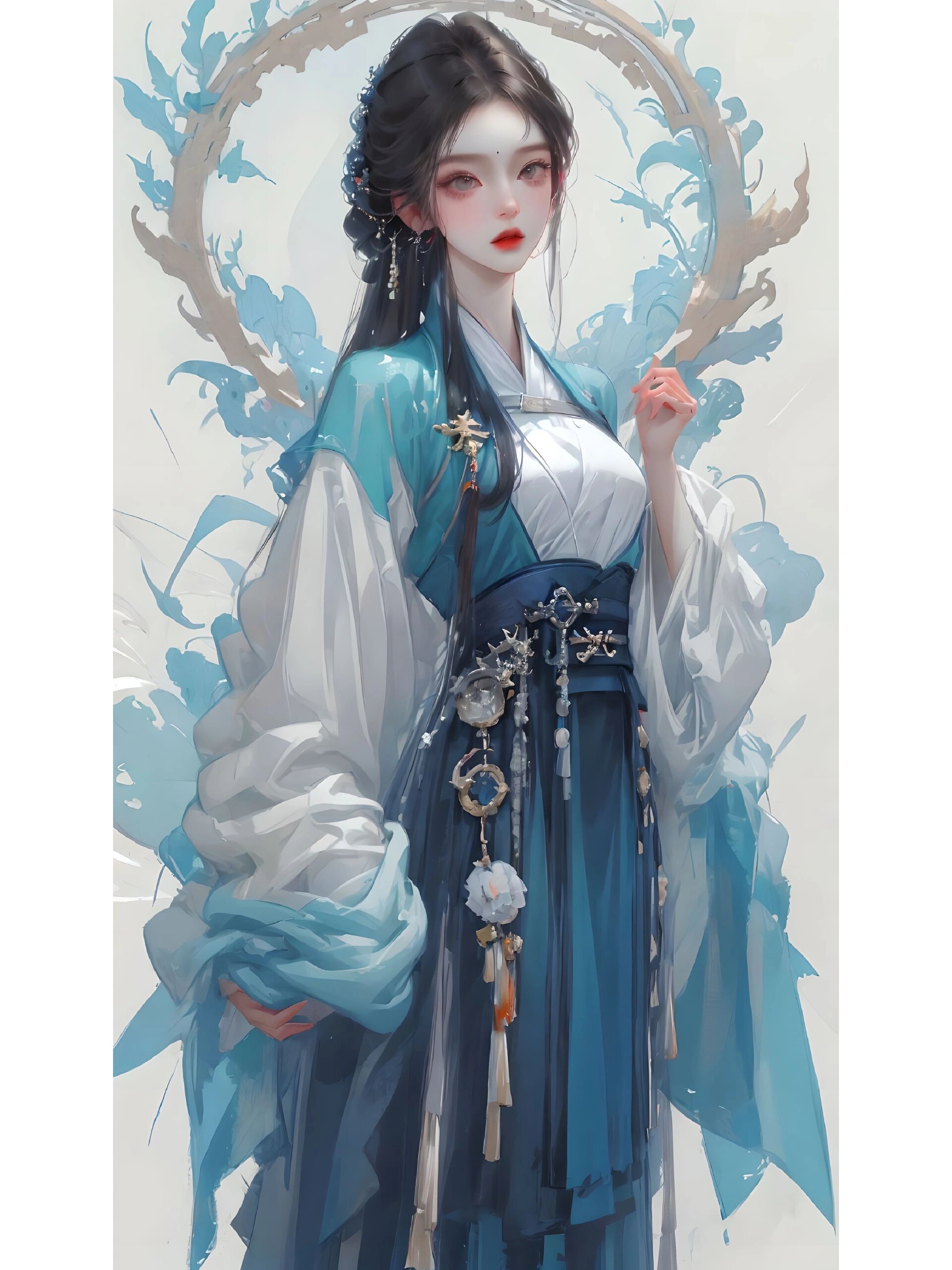 仙侠题材女生立绘