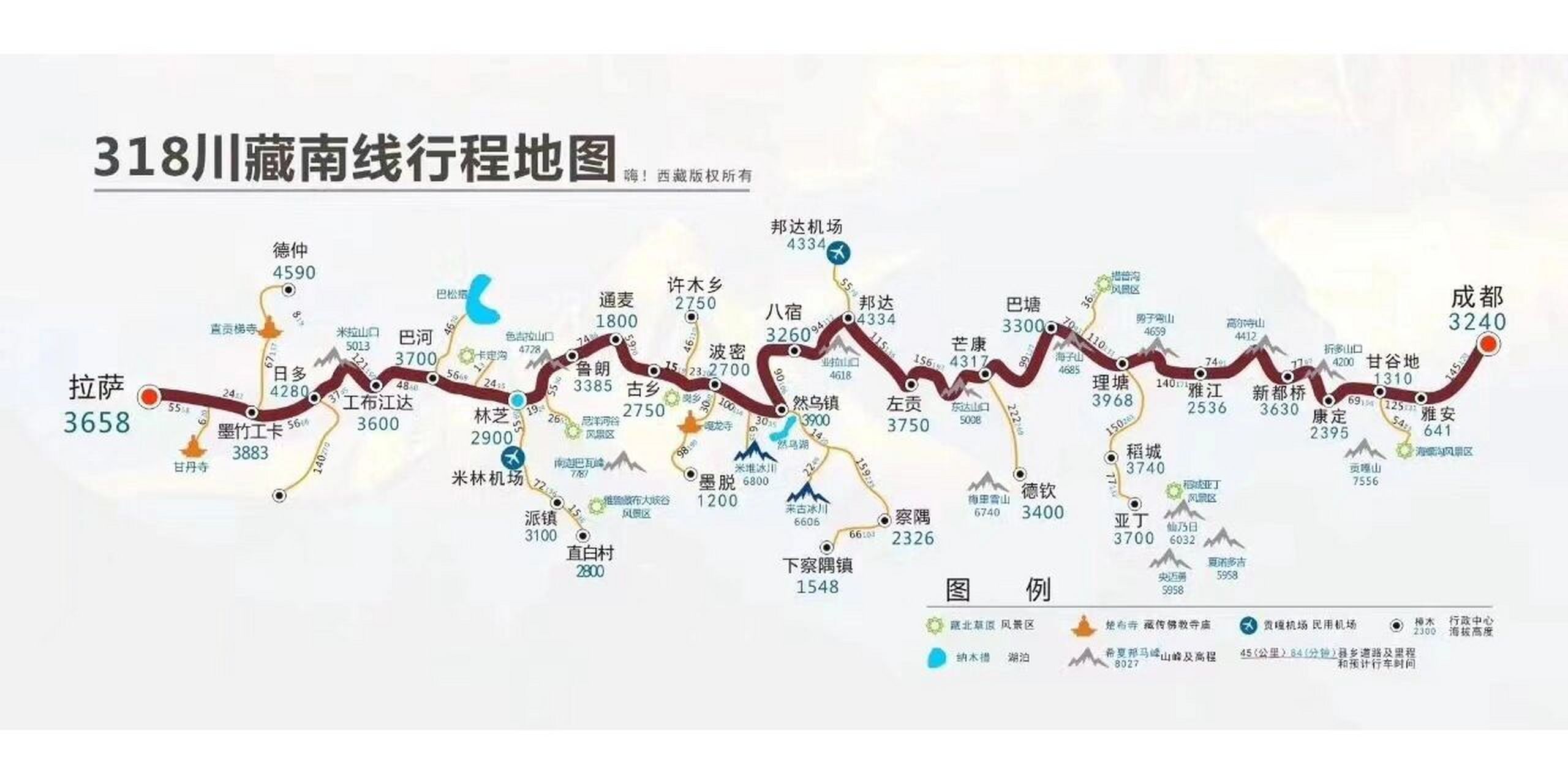 川藏铁路线路示意图图片
