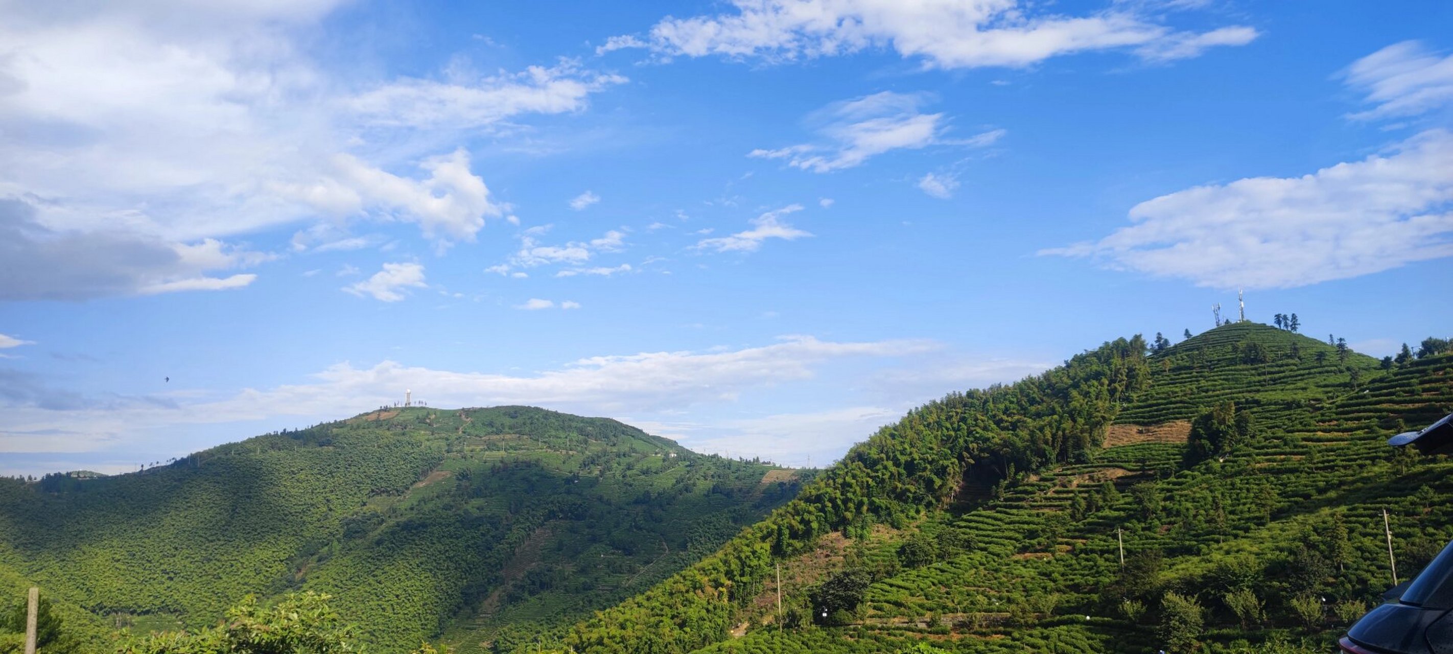 杭州富阳安顶山露营-天空之镜 可以露营91看日出日落94,还有超出