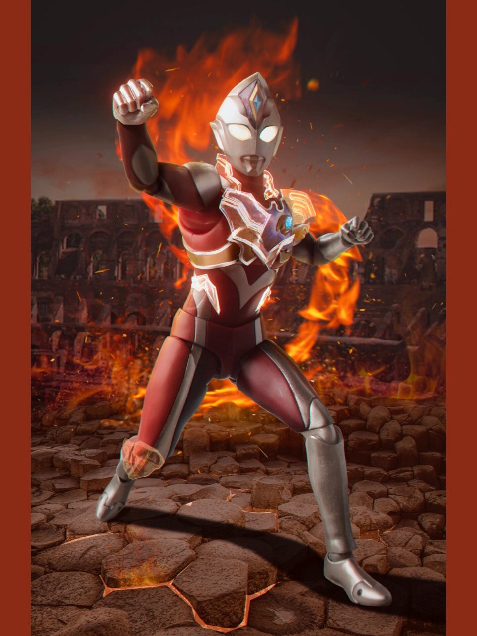 万代shf 德凯奥特曼 闪亮强壮型