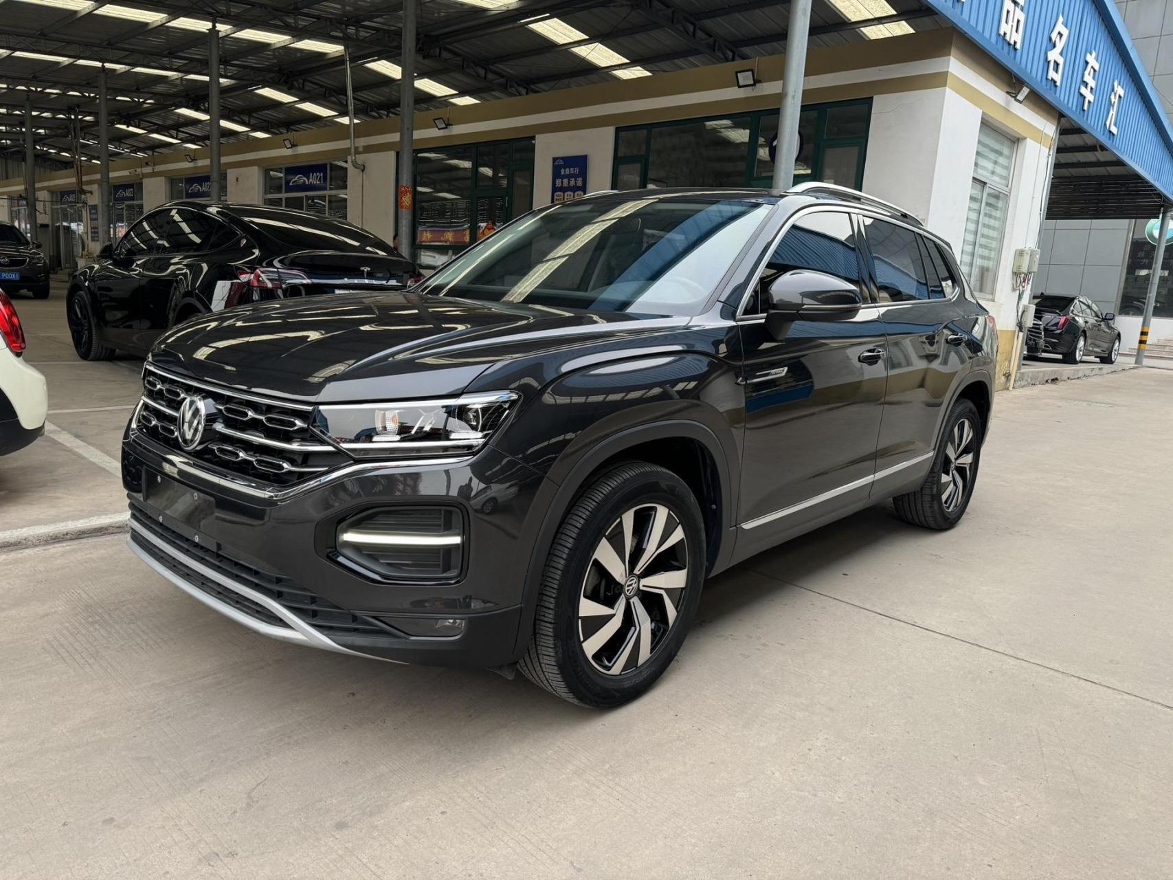 2021年大众探岳 2.0t 无钥匙进入 全景天窗 一键启动 全原漆 13.99w