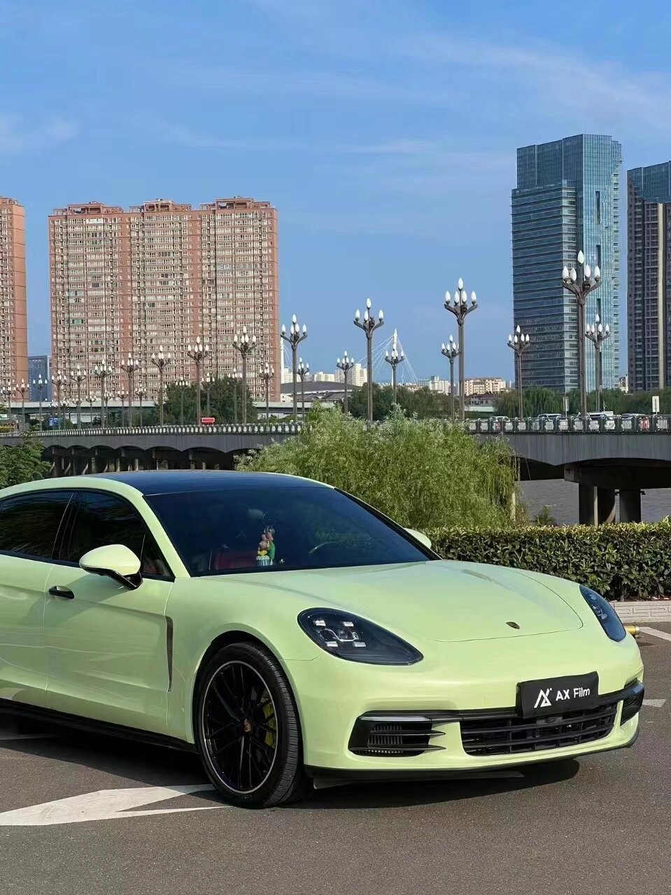 帕美 牛油果绿改色案例 30330335343738|三膜合一  贴