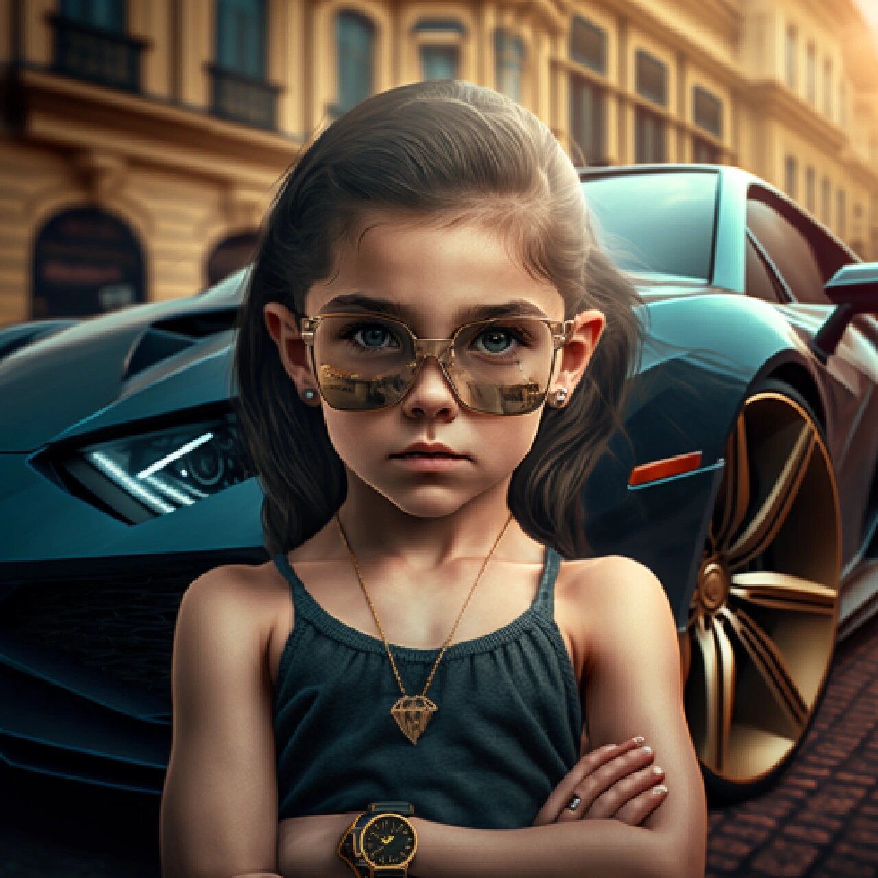 酷酷的少女车模头像 老规矩,关键词放首页群聊啦