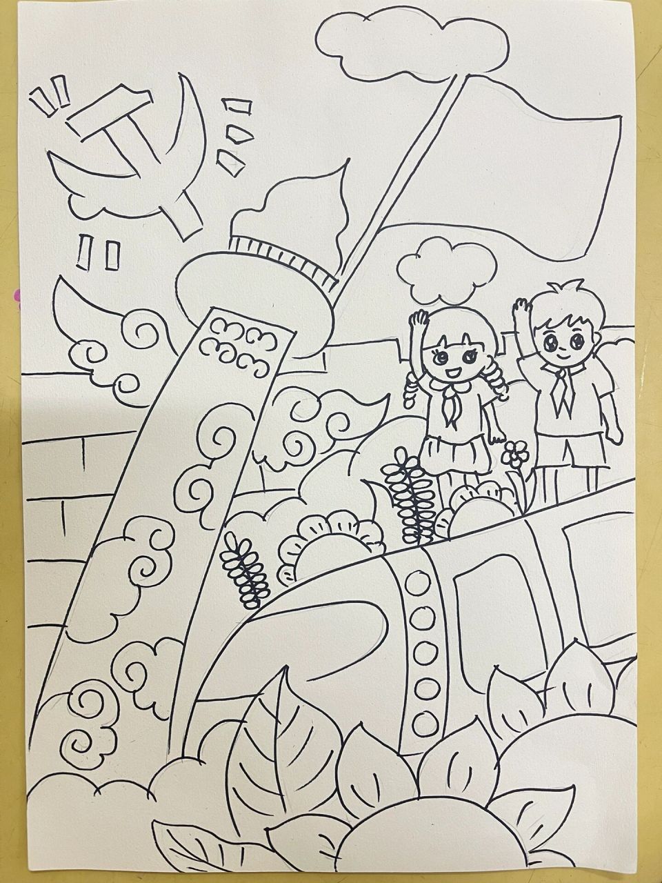 庆六一,童真的色彩 绘画中国,童梦未来