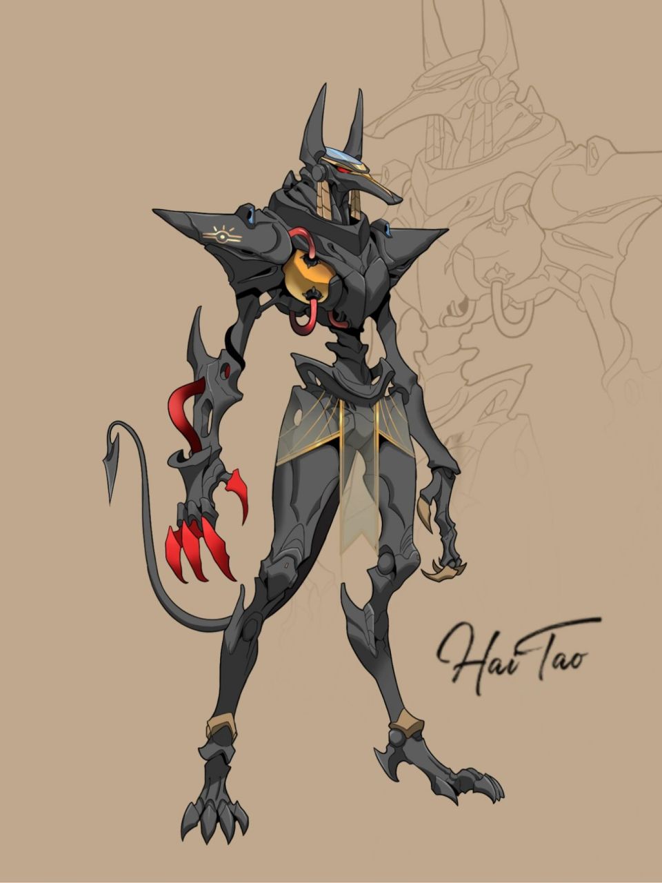 阿努比斯  古埃及神话中的死神