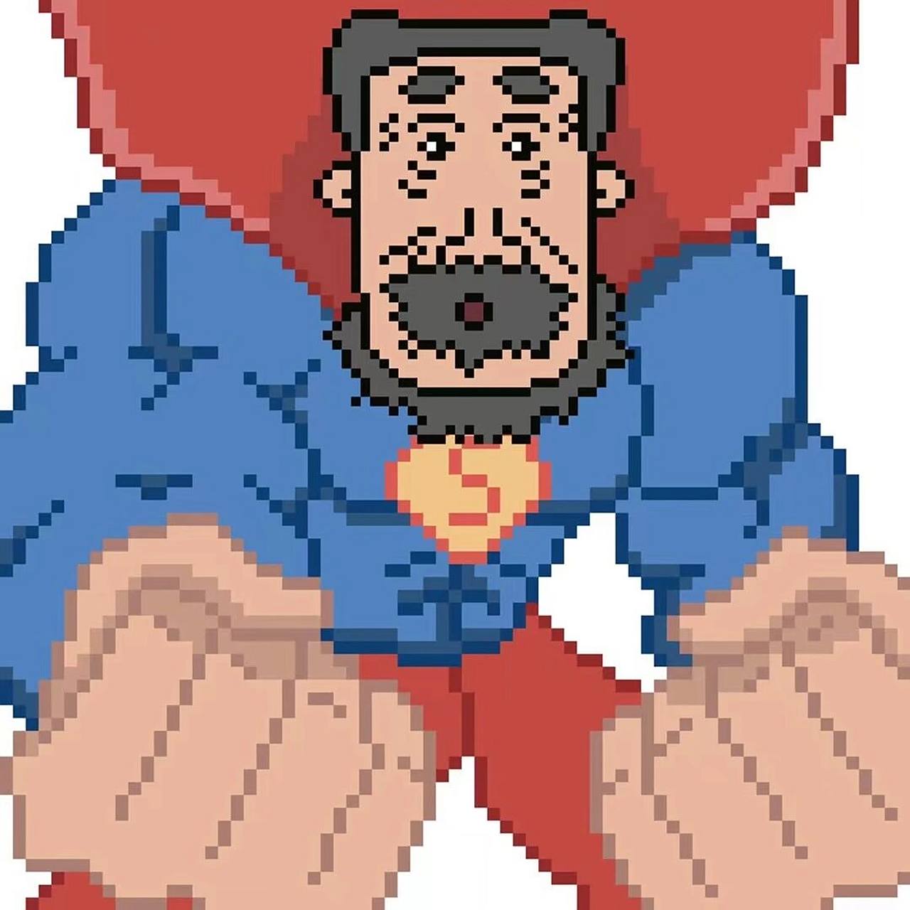 今日份超人牛爷爷 图源:小泉川奈