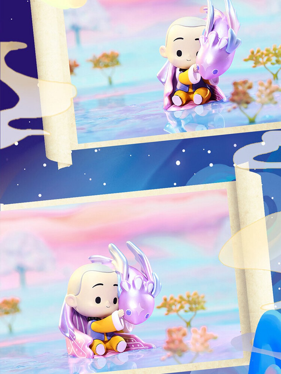 新品速递00|一禅小和尚禅寓山海治愈来袭 小和尚这次带着《山海经》