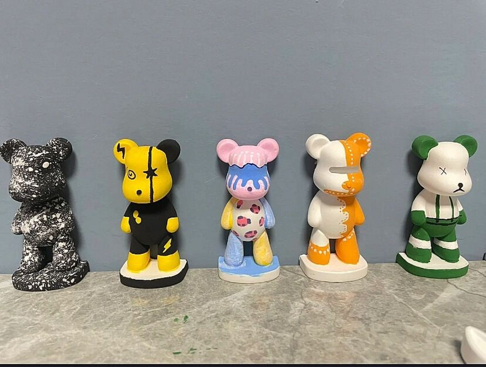 暴力熊石膏娃娃配色参考.