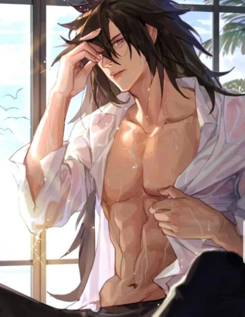 火影忍者们的腹肌