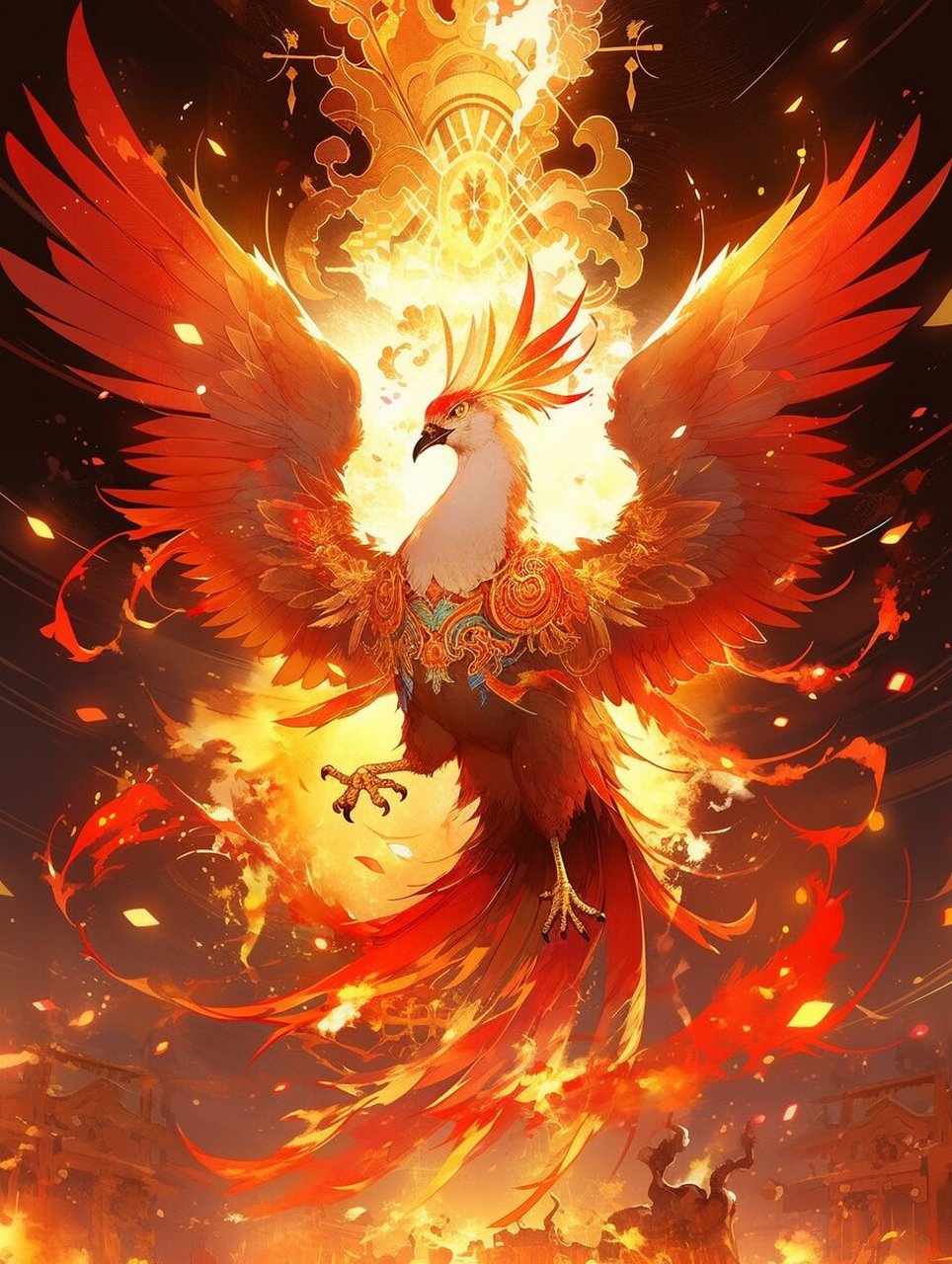 朱雀 朱雀,又称朱鸟,是中国传统文化中的四象之一,天之四灵之一,代表