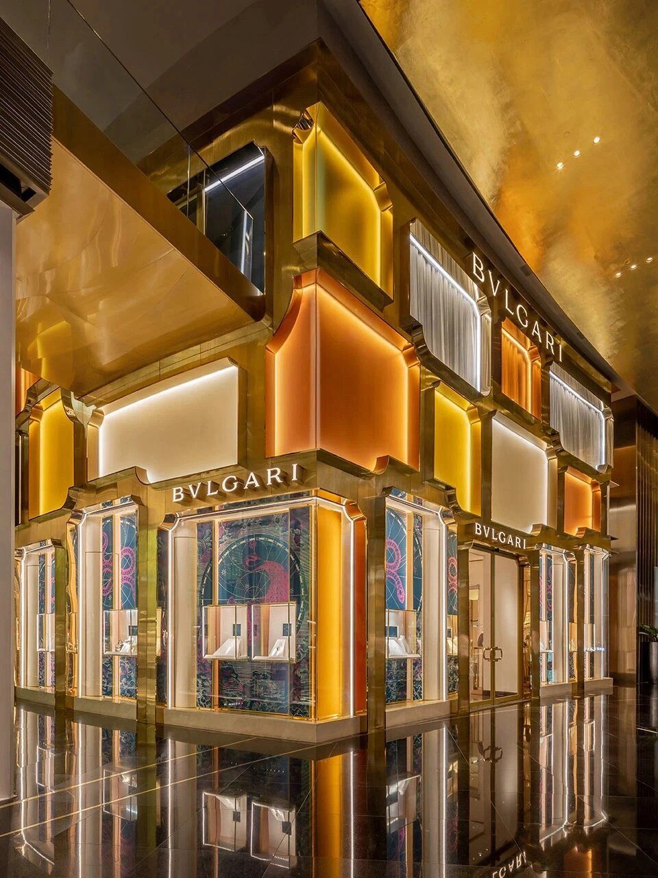 9193lvmh集团旗下高级珠宝品牌「bvlgari宝格丽」全新一家门店