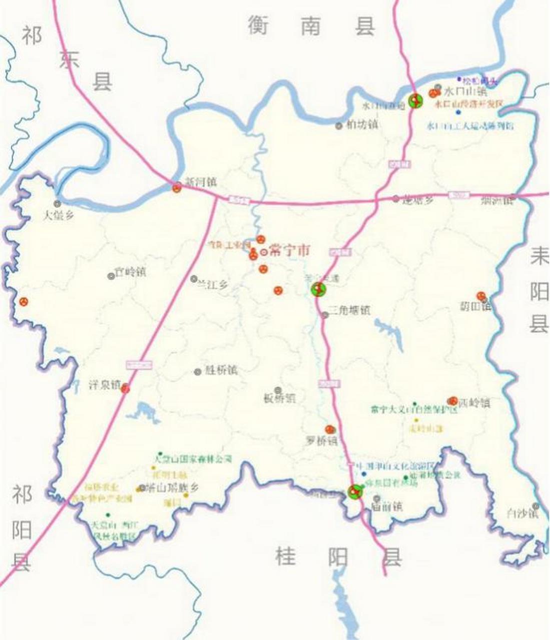 (1)铁路:继续推进瓦松货运专线铁路建设;争取南衡高铁在常宁设站,推动