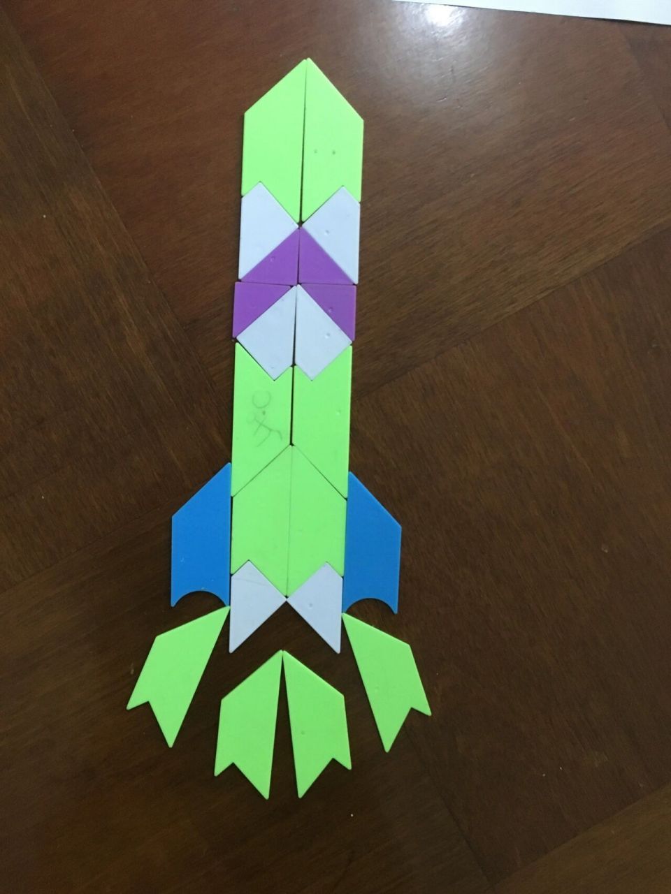 七巧板之中国大火箭