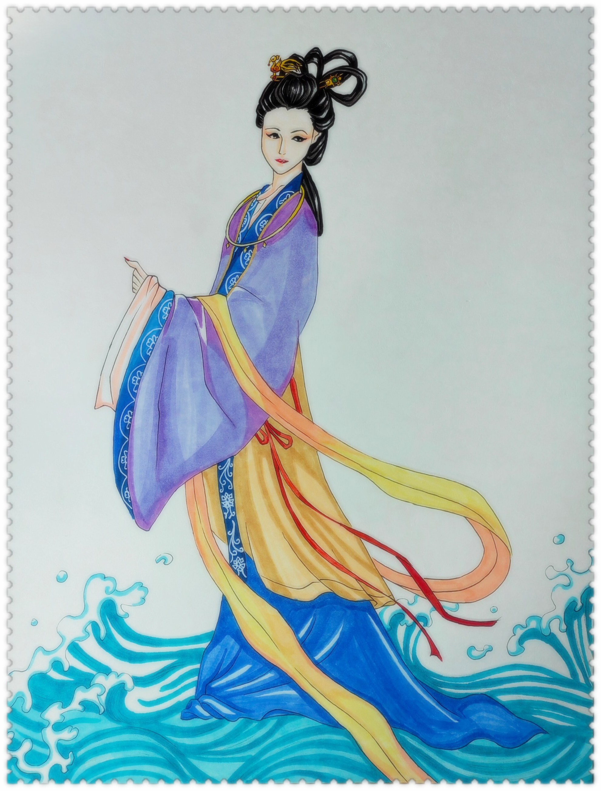 | 建安三曹,洛神像 在那个战乱纷争的年代,有三位
