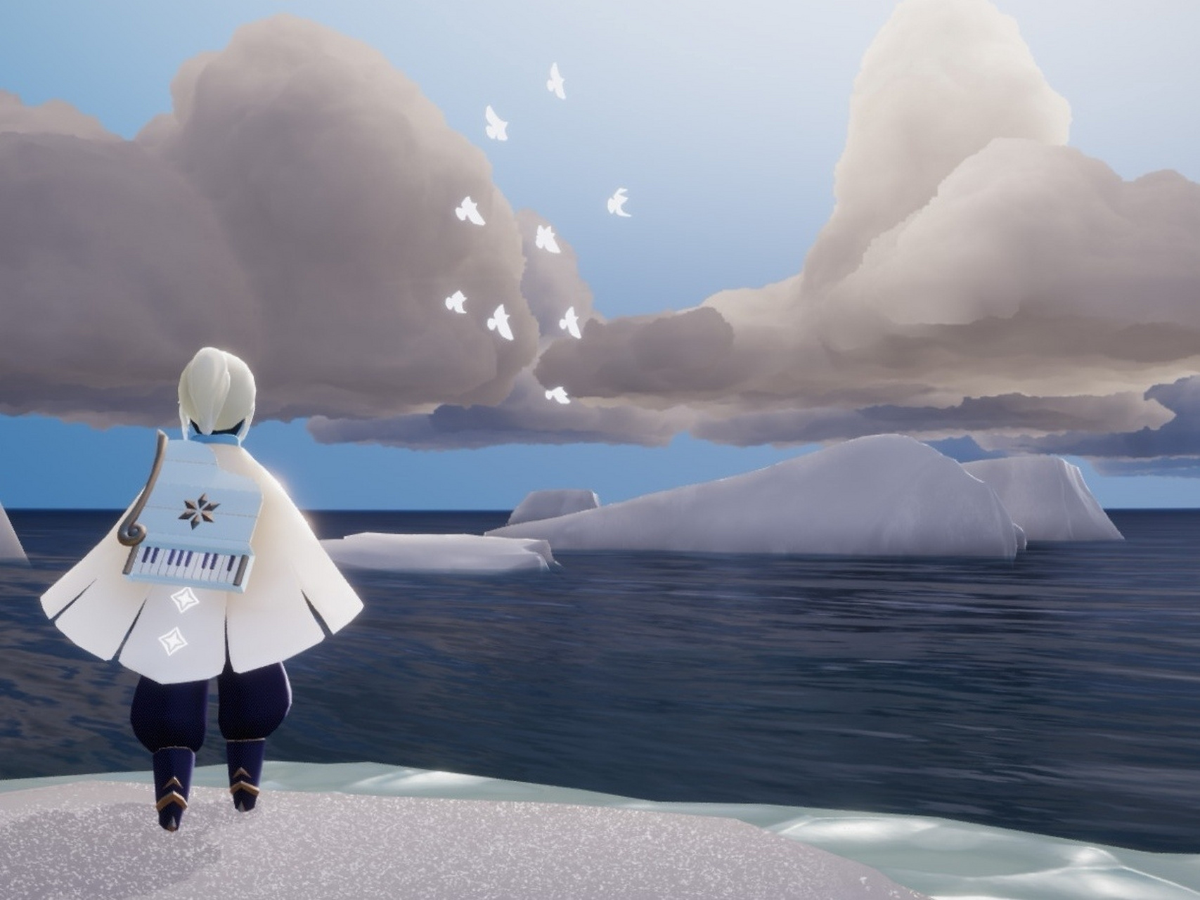 光遇穿搭之把萌新套装穿出高级感(4) a爆的御姐