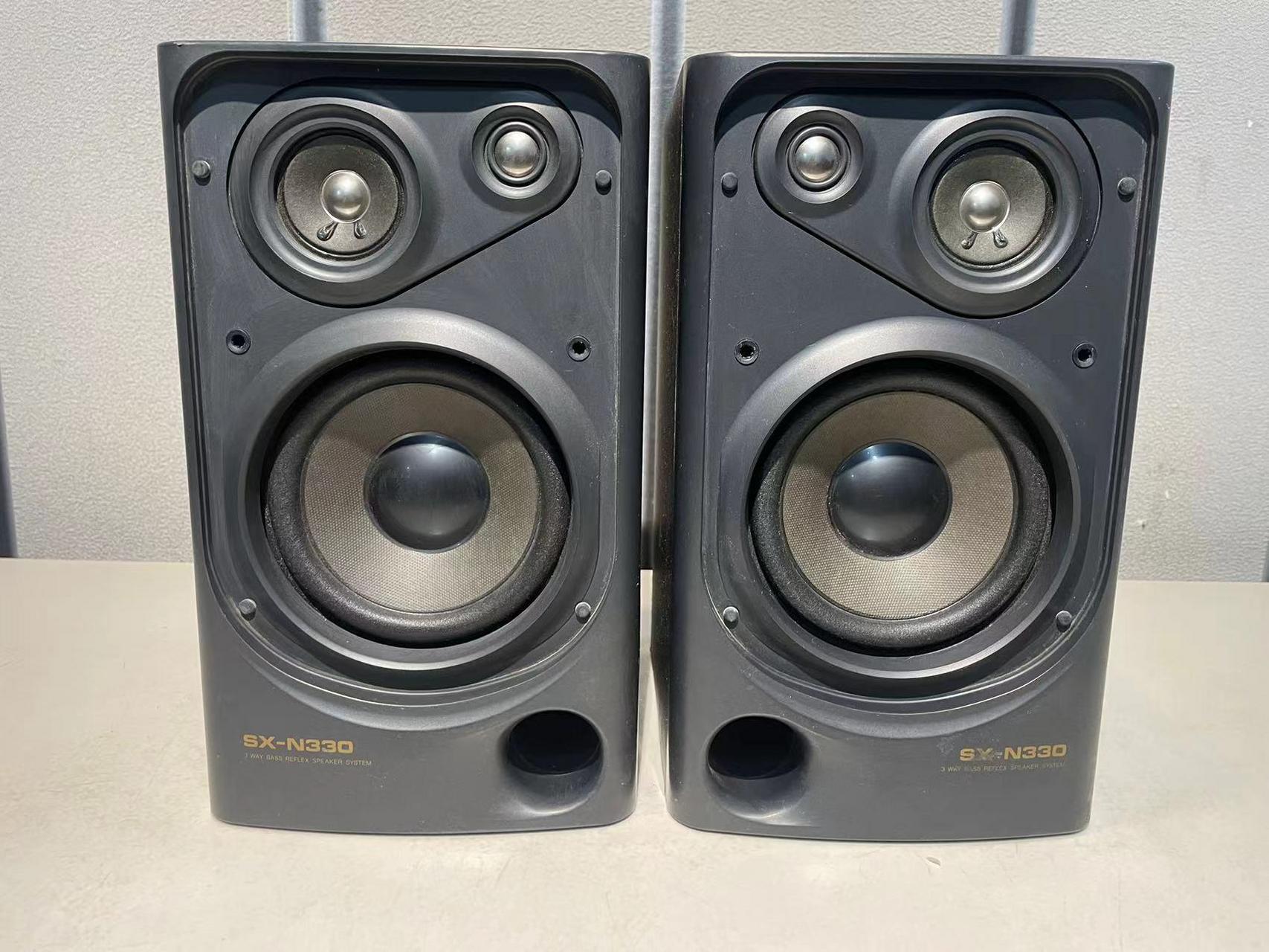 日本爱华aiwa书架音箱,220米,型号sx-n330,功能正常喇叭原装,三分频