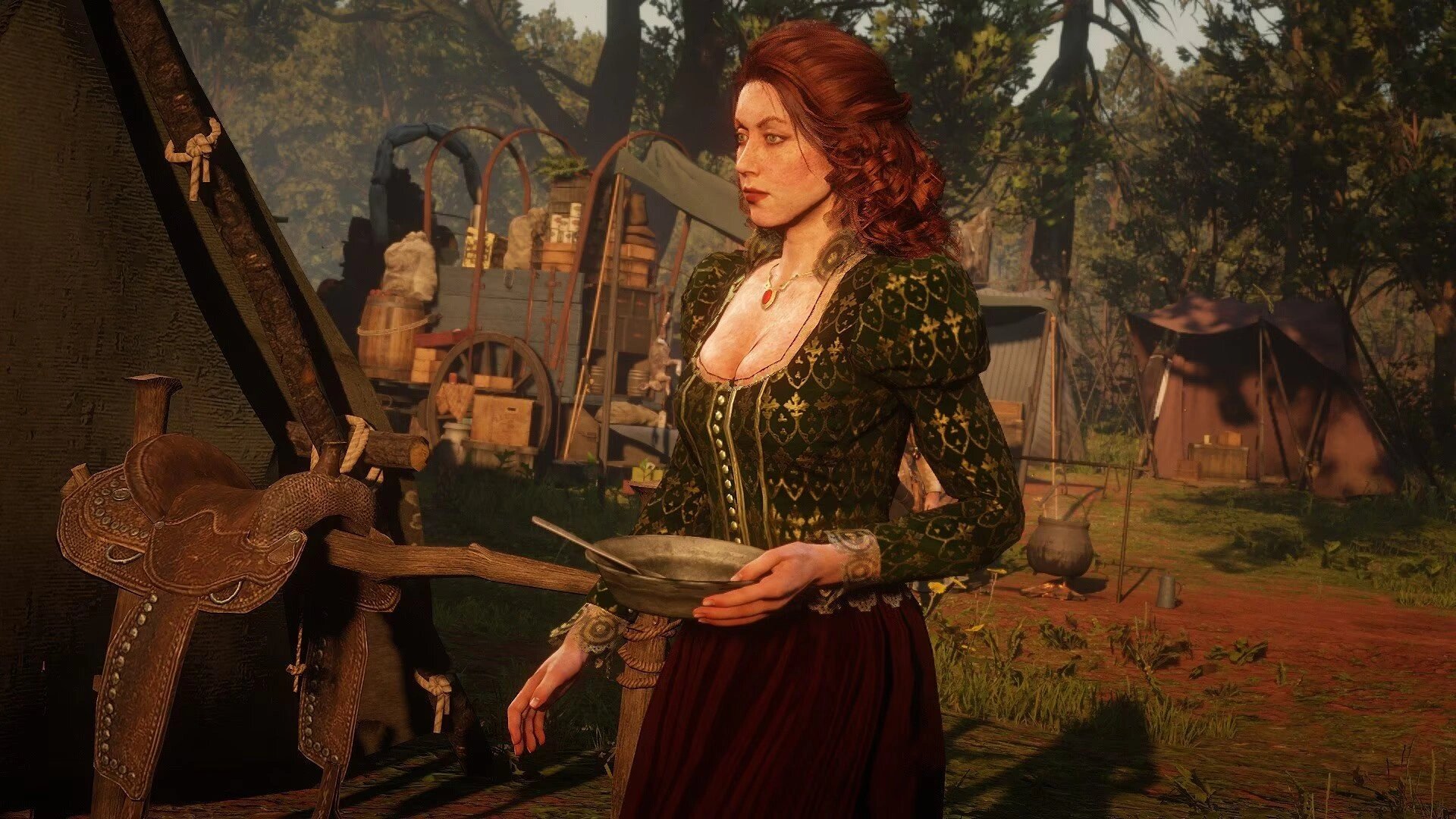 荒野大镖客:救赎2 莫莉    茉莉·奥谢 一头标志性的红发一定来自