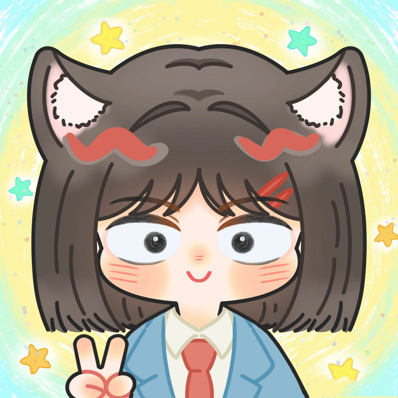 跃动青春原创头像|小美×志摩 喜欢9398 很满意这次画的!