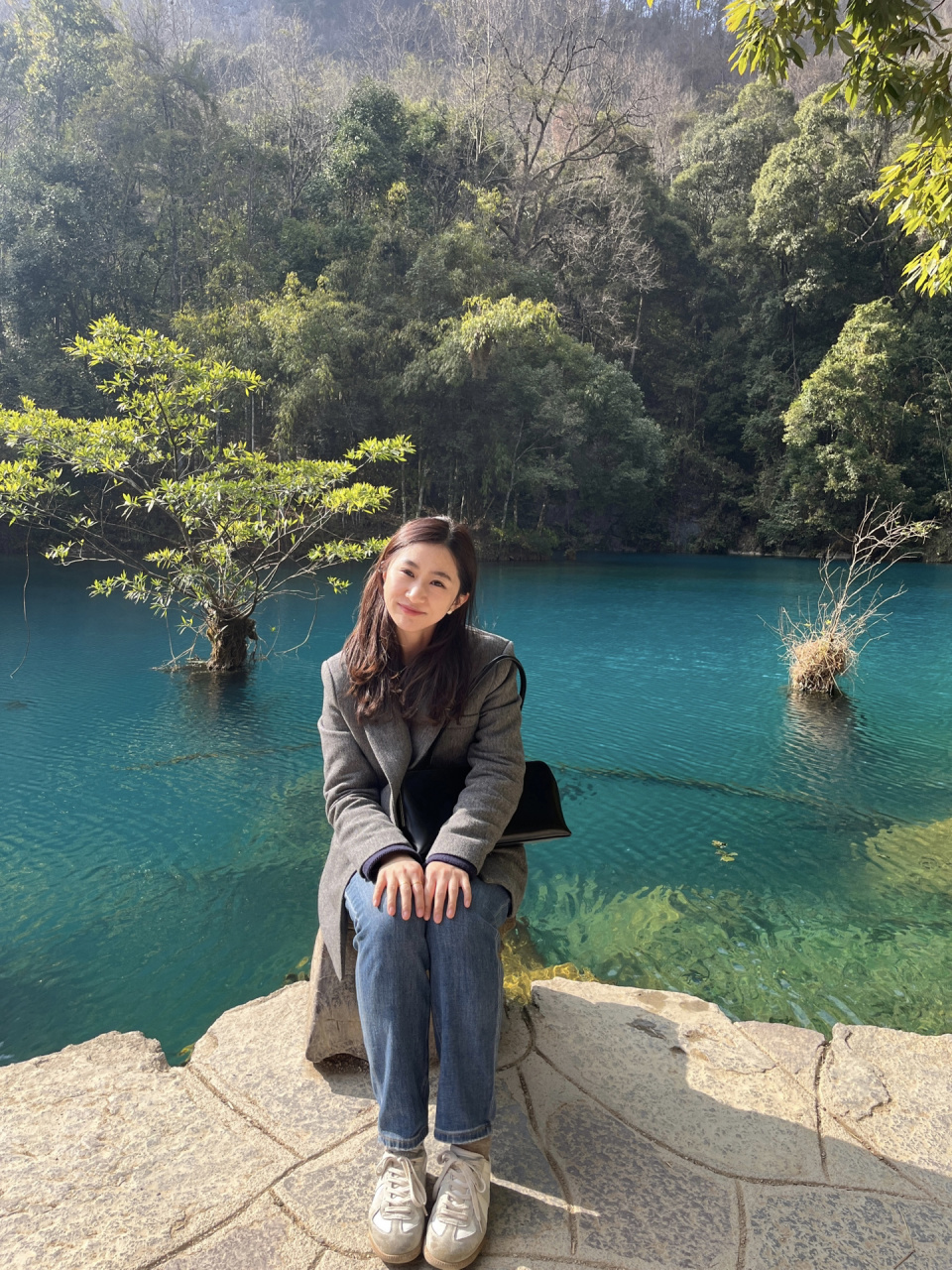 小七孔东进西出,走最佳路线 贵阳出发四个小时到荔波小七孔东门.