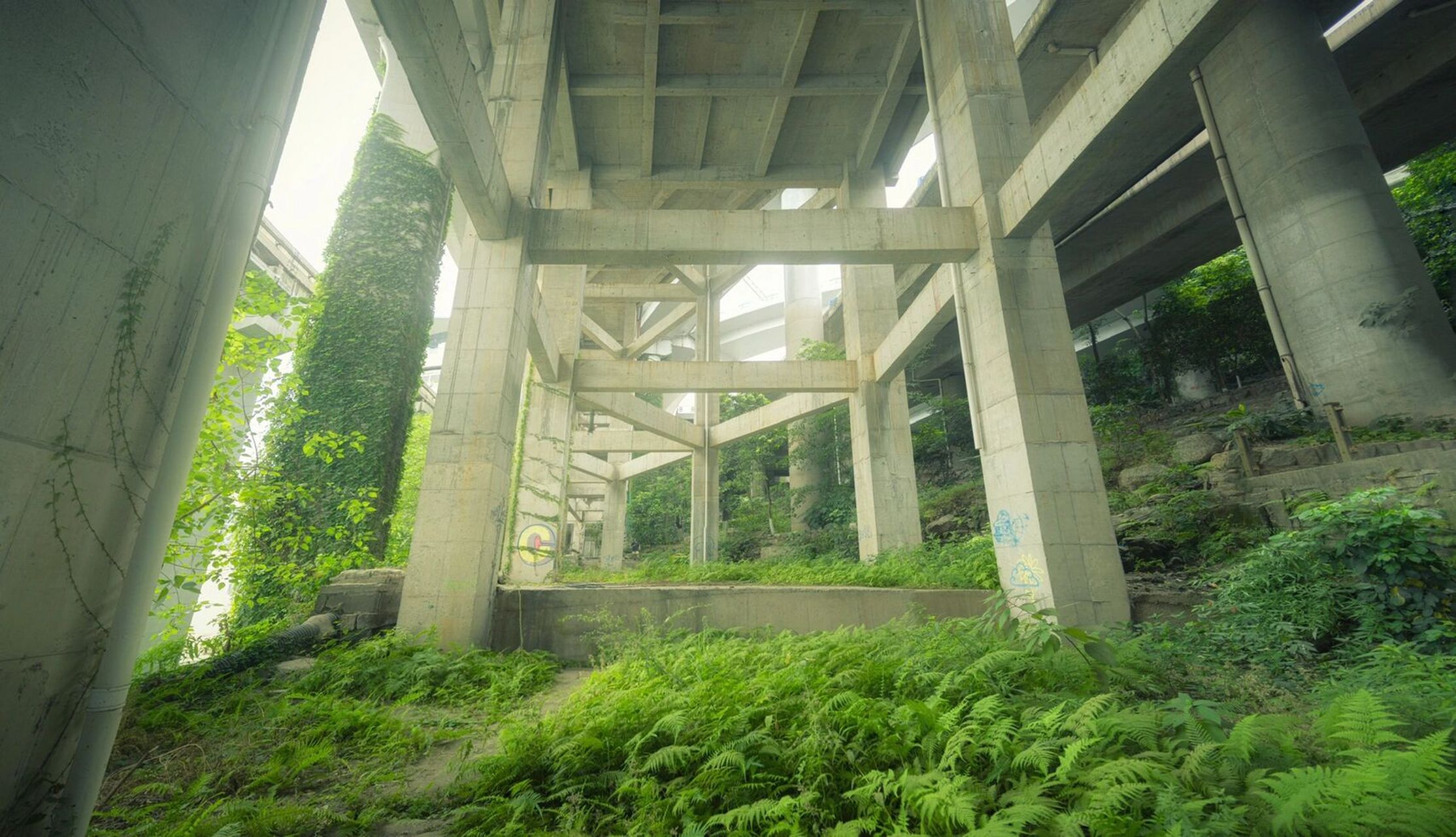 重庆市深藏地下的公园废墟 从up主"一只建筑精"得知的这个地方,作为