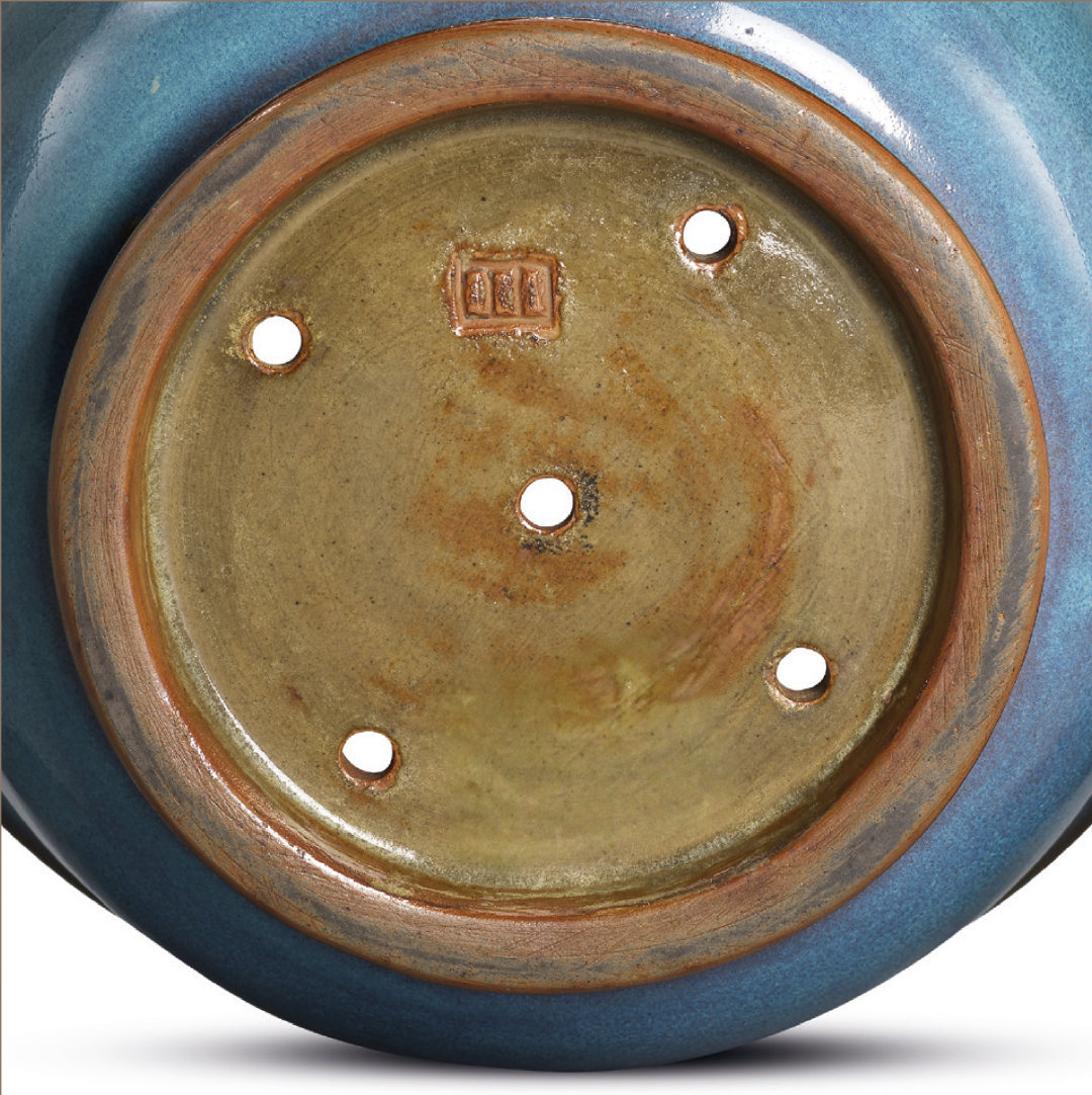 【瓷上的中国传统色61蓝】 - 这种渐变的蓝色,不知道是怎么烧成的