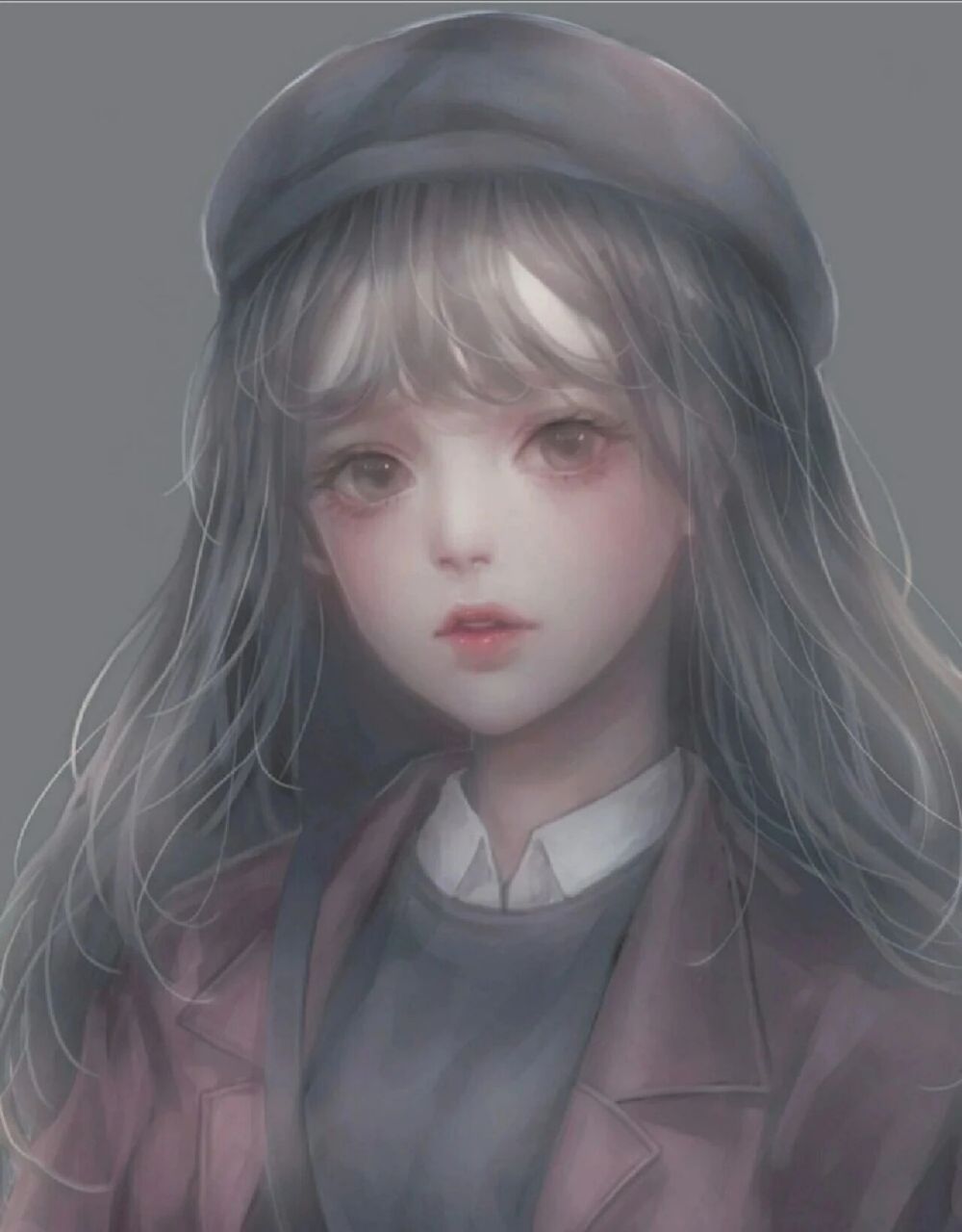 可爱高冷娇媚超美女神情绪女生头像