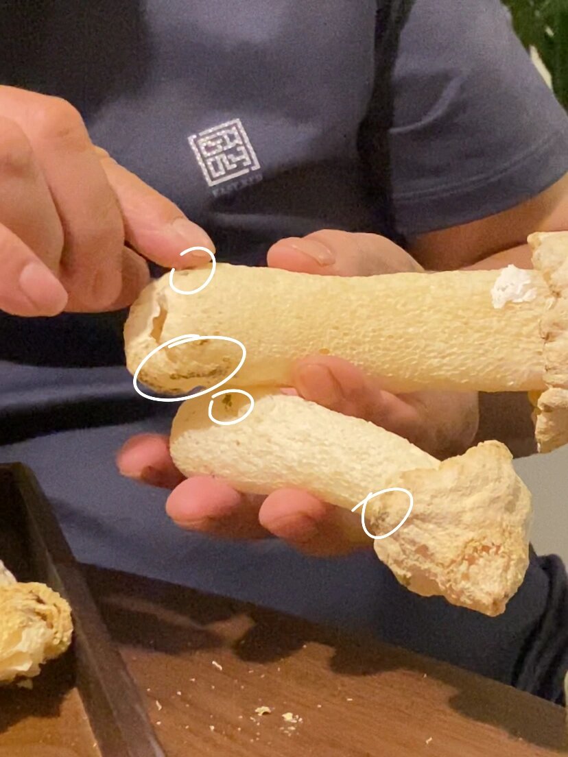 竹荪宝宝的泡发与清洗