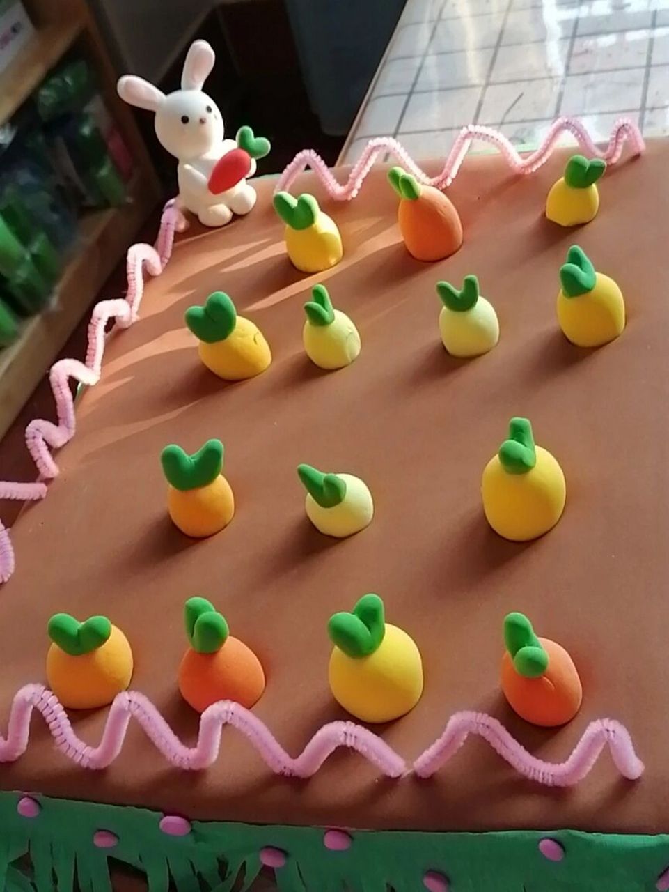 用太空泥捏出来的小兔子也太可爱了叭!