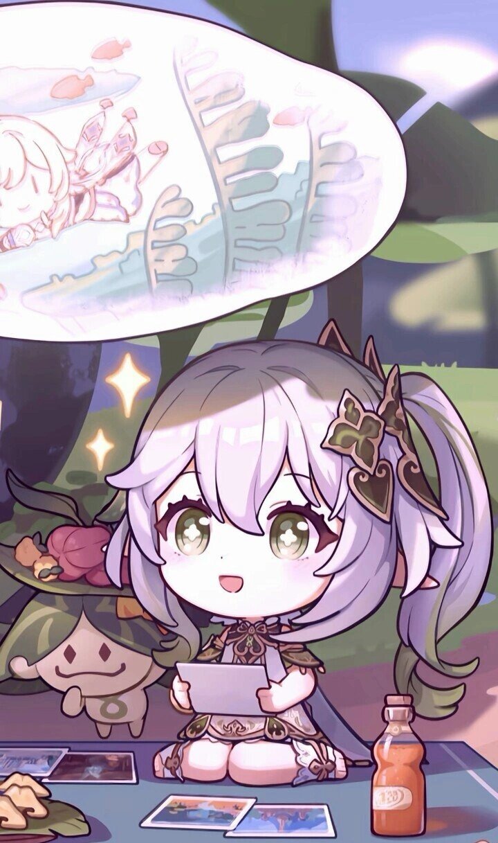 原神q版壁纸 原神q版壁纸,姐妹们快码住!