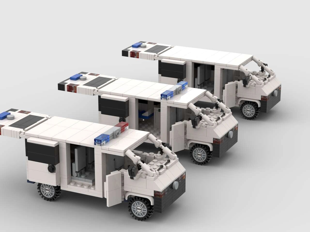乐高moc:丰田海狮广式运兵车
