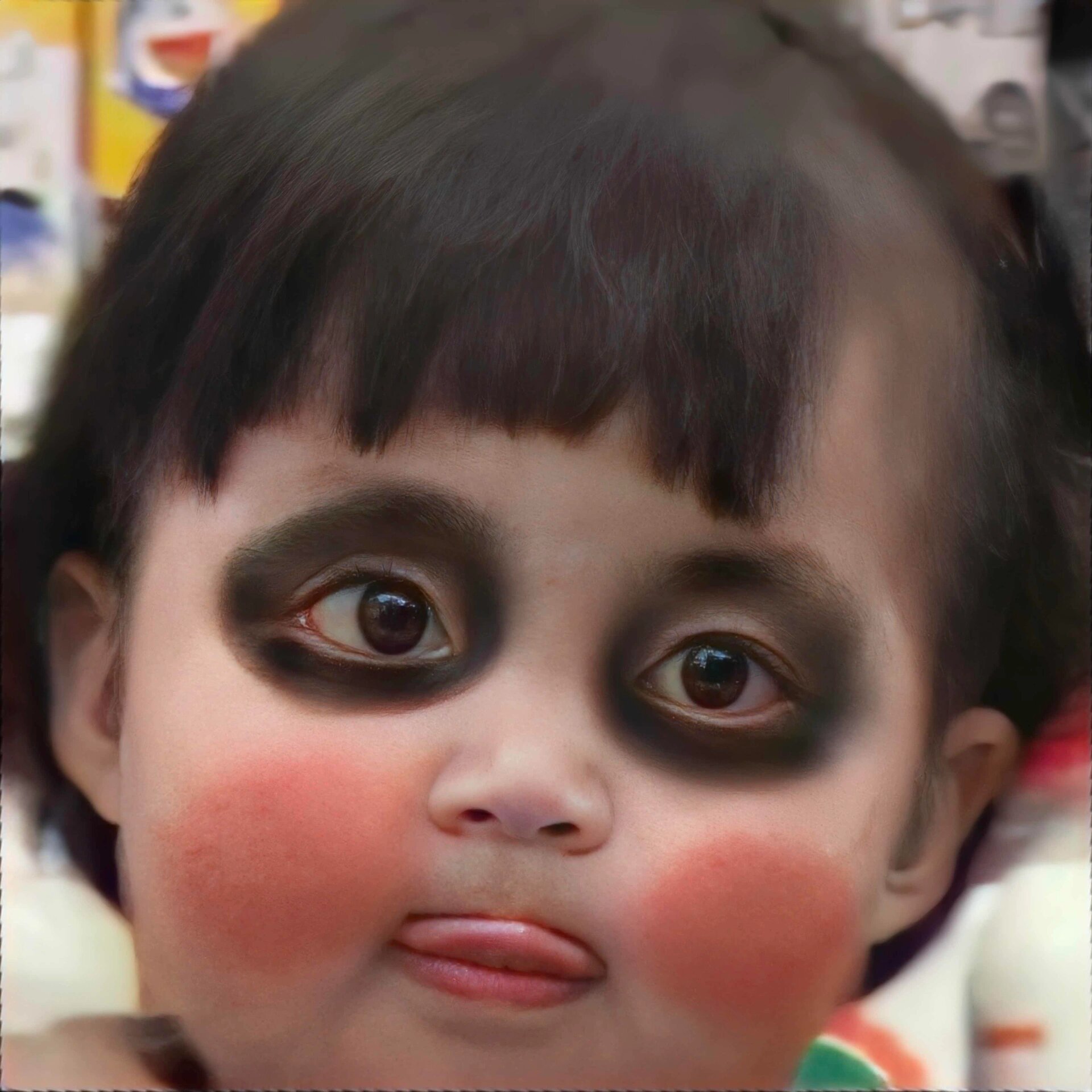 丑萌小孩头像